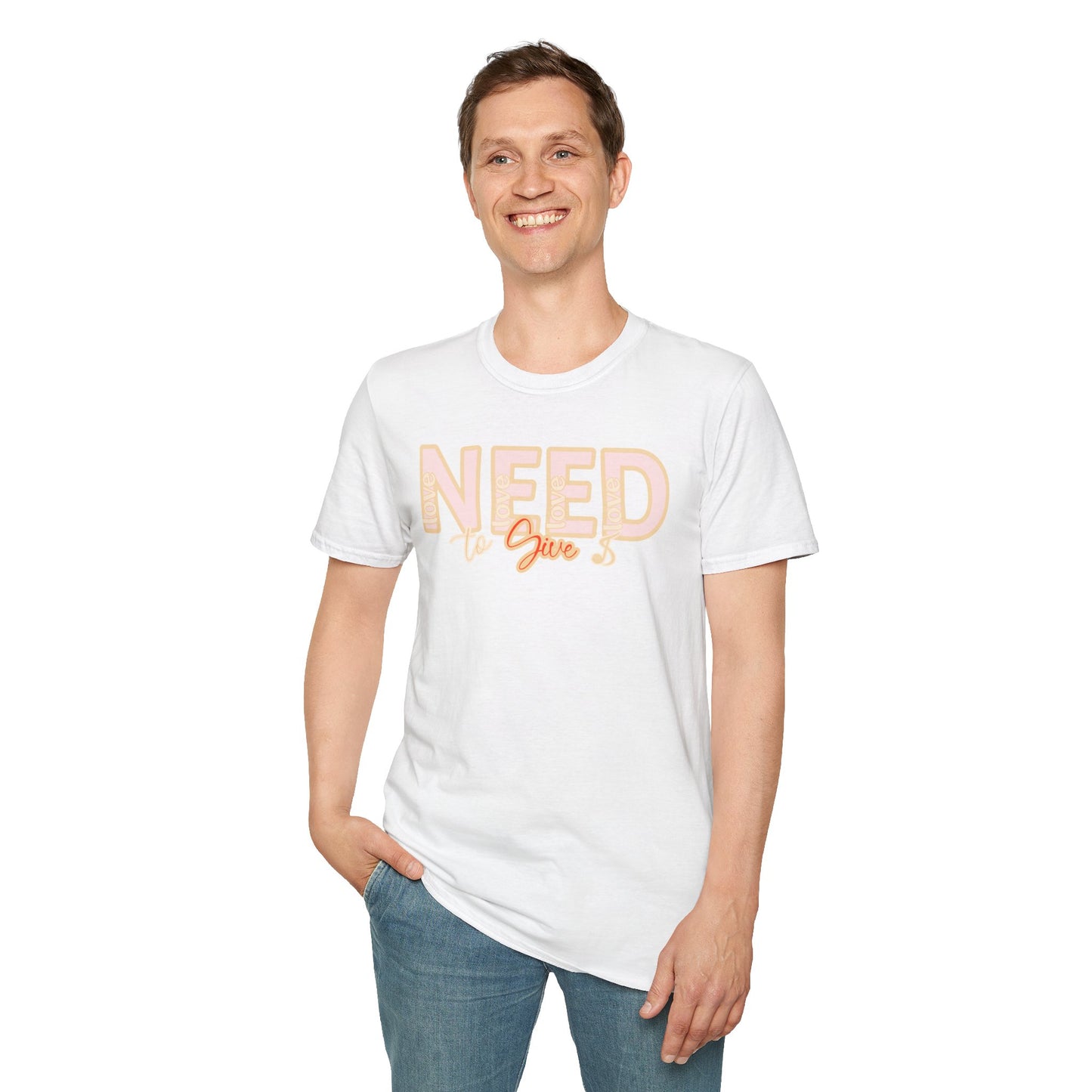 Love is all we need T-Shirt — Vintage Script Tee