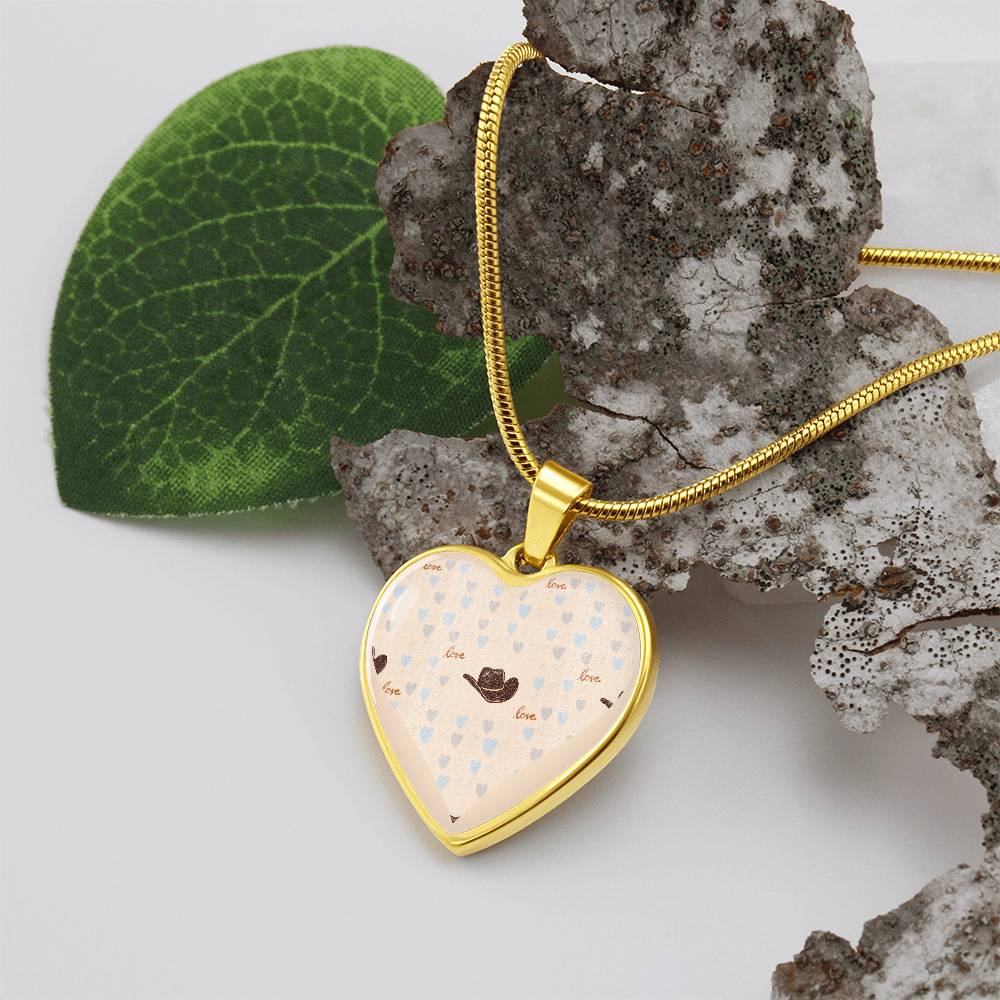 Love- Trace of time, Luxury gold necklace, lying on organic background - Sheer: your Luck - Sheerluck-art.com