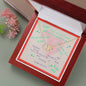 Everlasting love necklace with message card, with flowers - Sheer: your Luck - Sheerluck-art.com