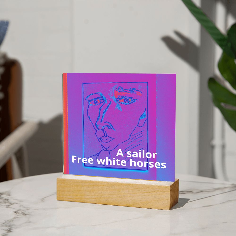 Acrylic square - Sheer: your Luck - Sheerluck-art.com
