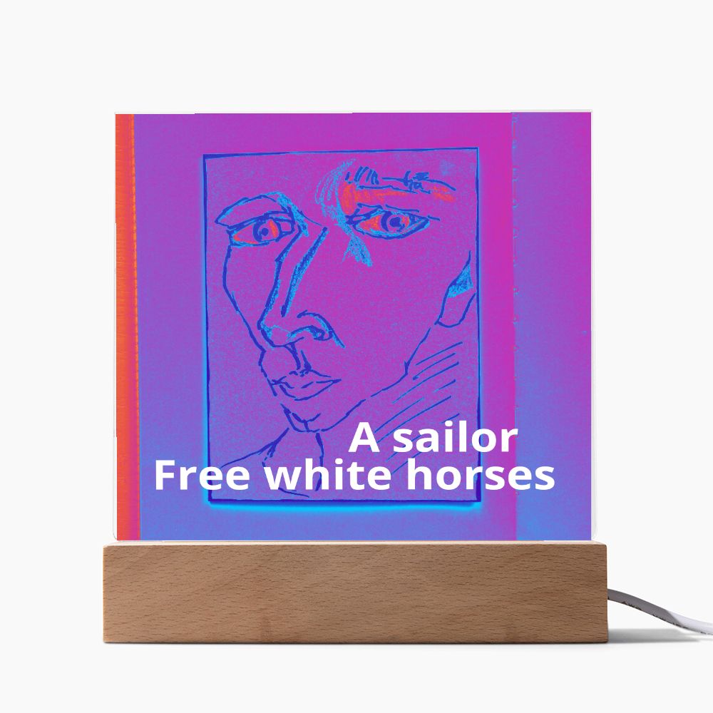 Acrylic square - Sheer: your Luck - Sheerluck-art.com