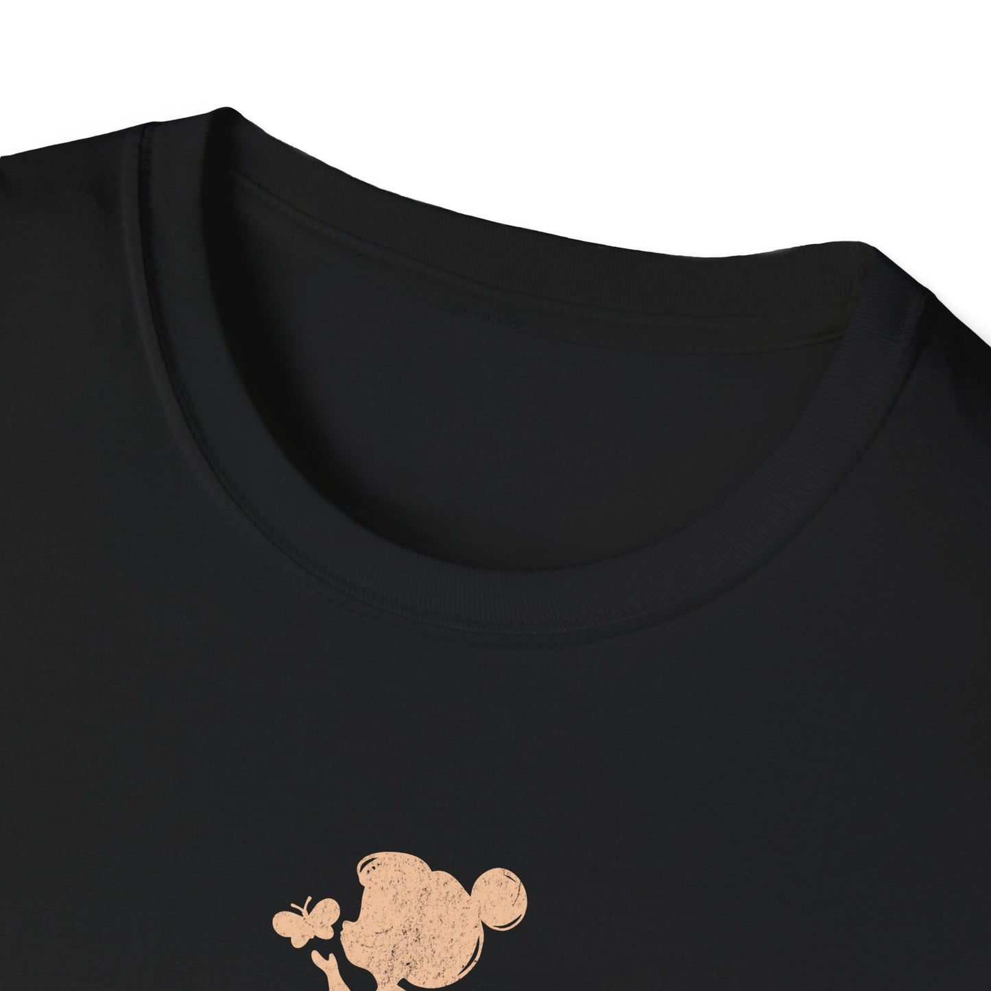 Shed some Time — Silhouette Butterfly Girl — T-Shirt 1