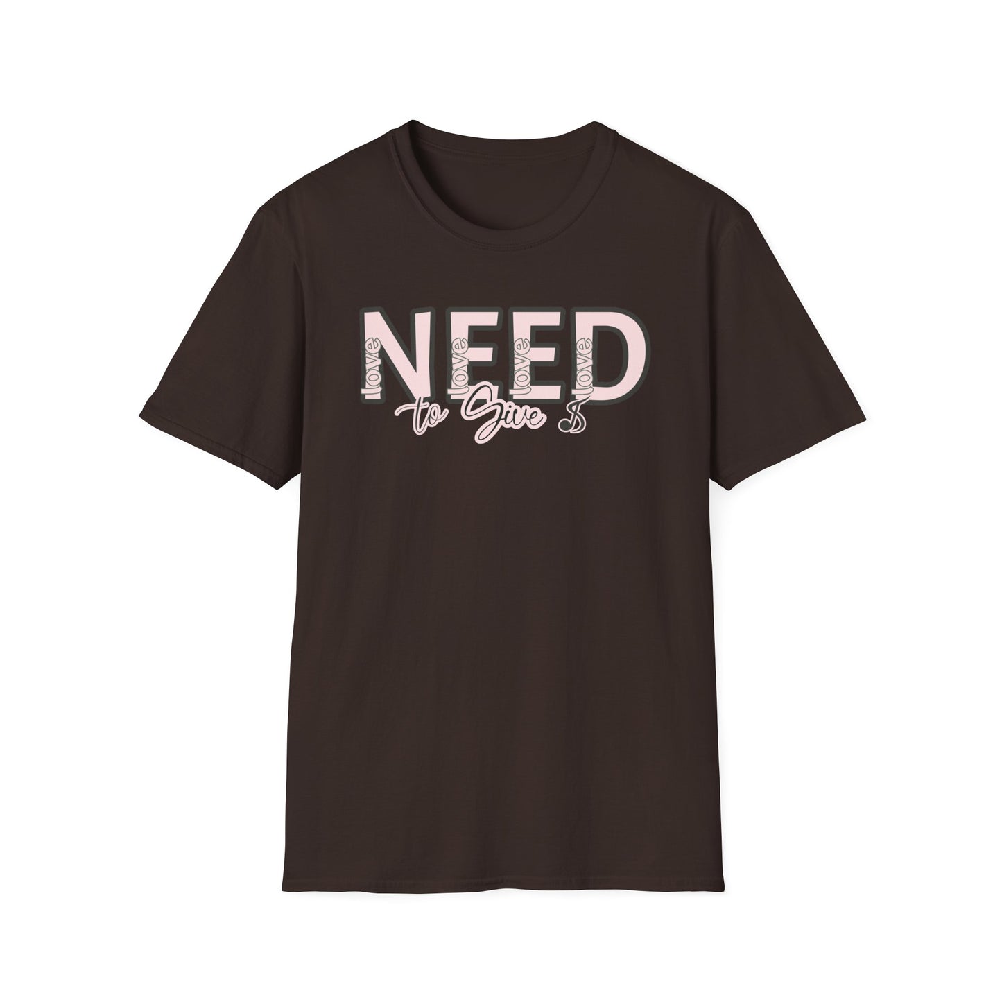 Love is all we need T-Shirt —  Script Tee