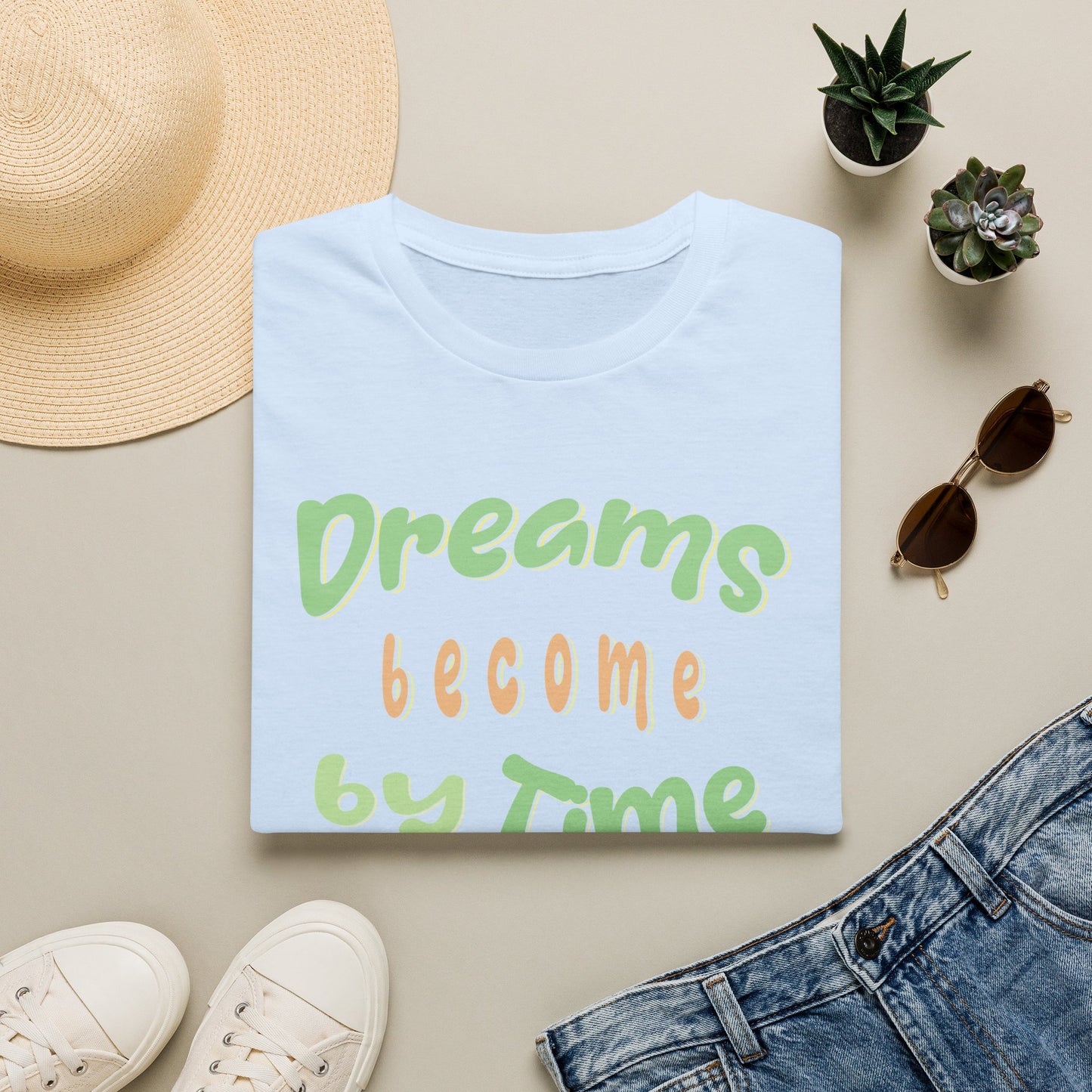 Dreams Become By Time — Script — T-Shirt