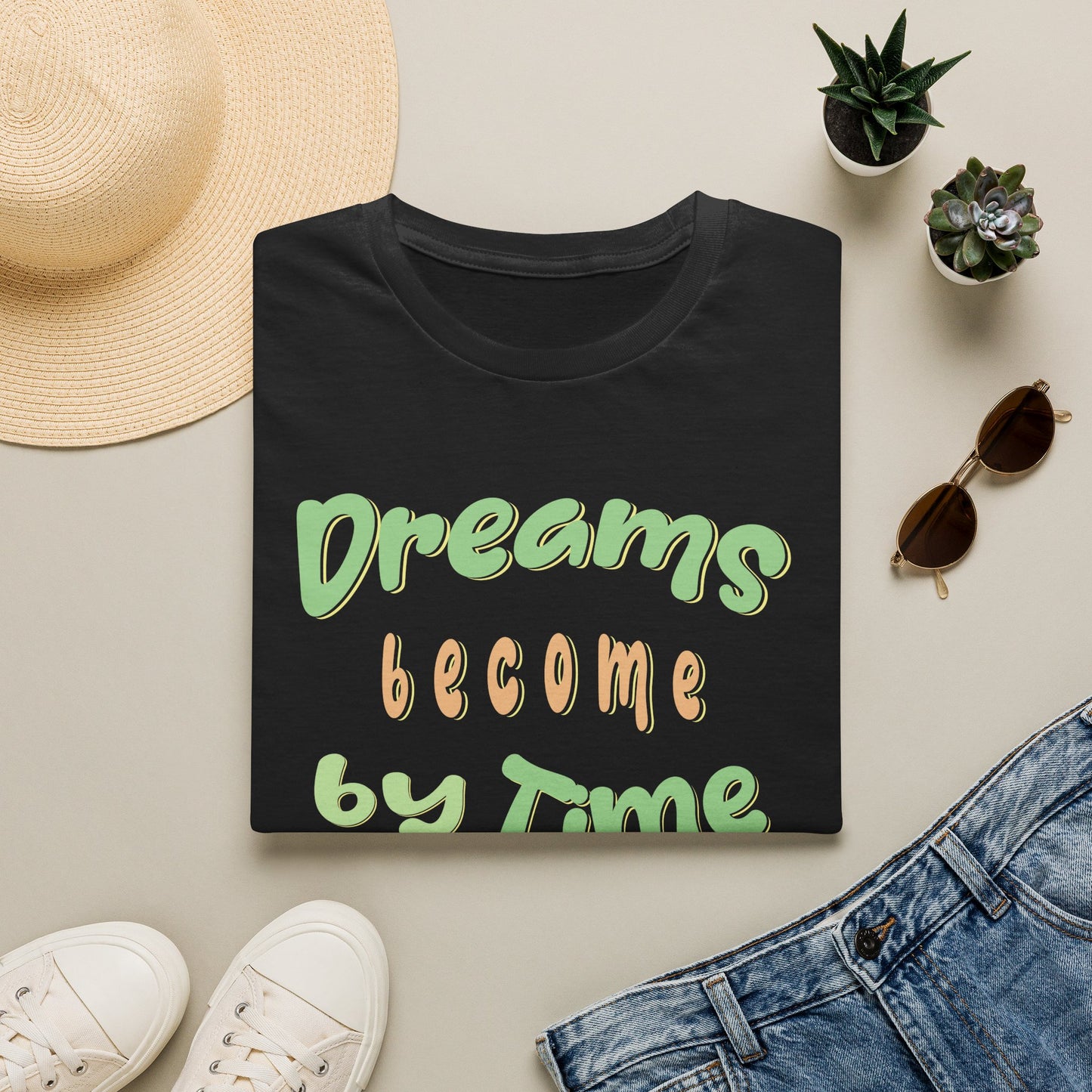 Dreams Become By Time — Script — T-Shirt