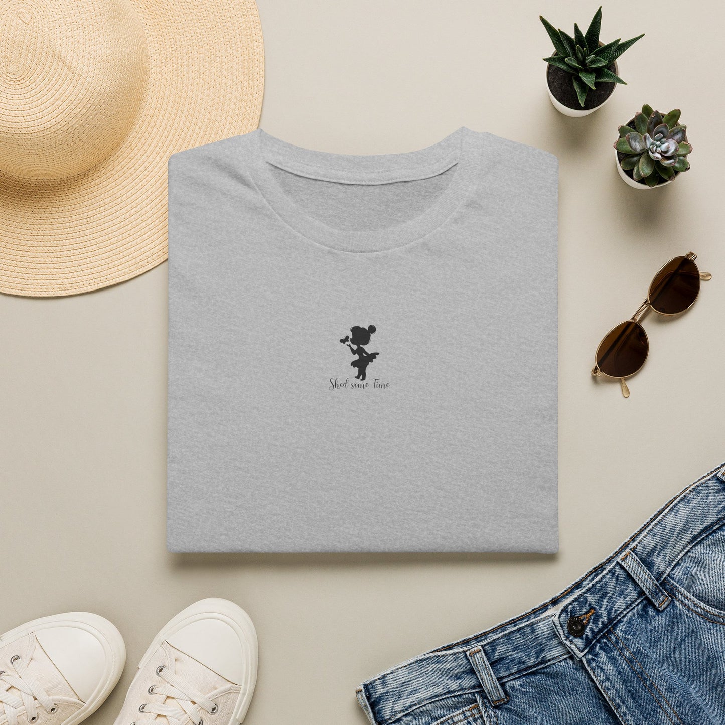 Shed some Time — Silhouette Butterfly — T-Shirt