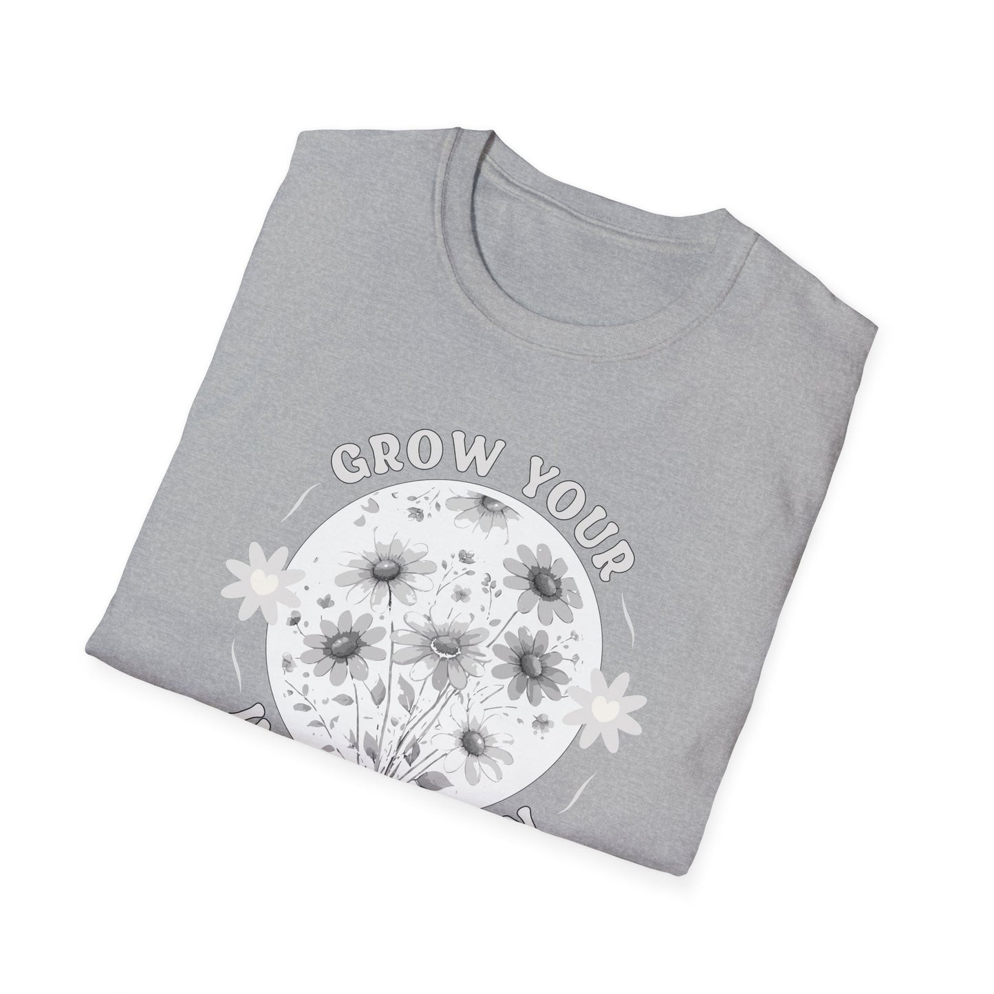 Grow Your Imagination — Floral — T-Shirt