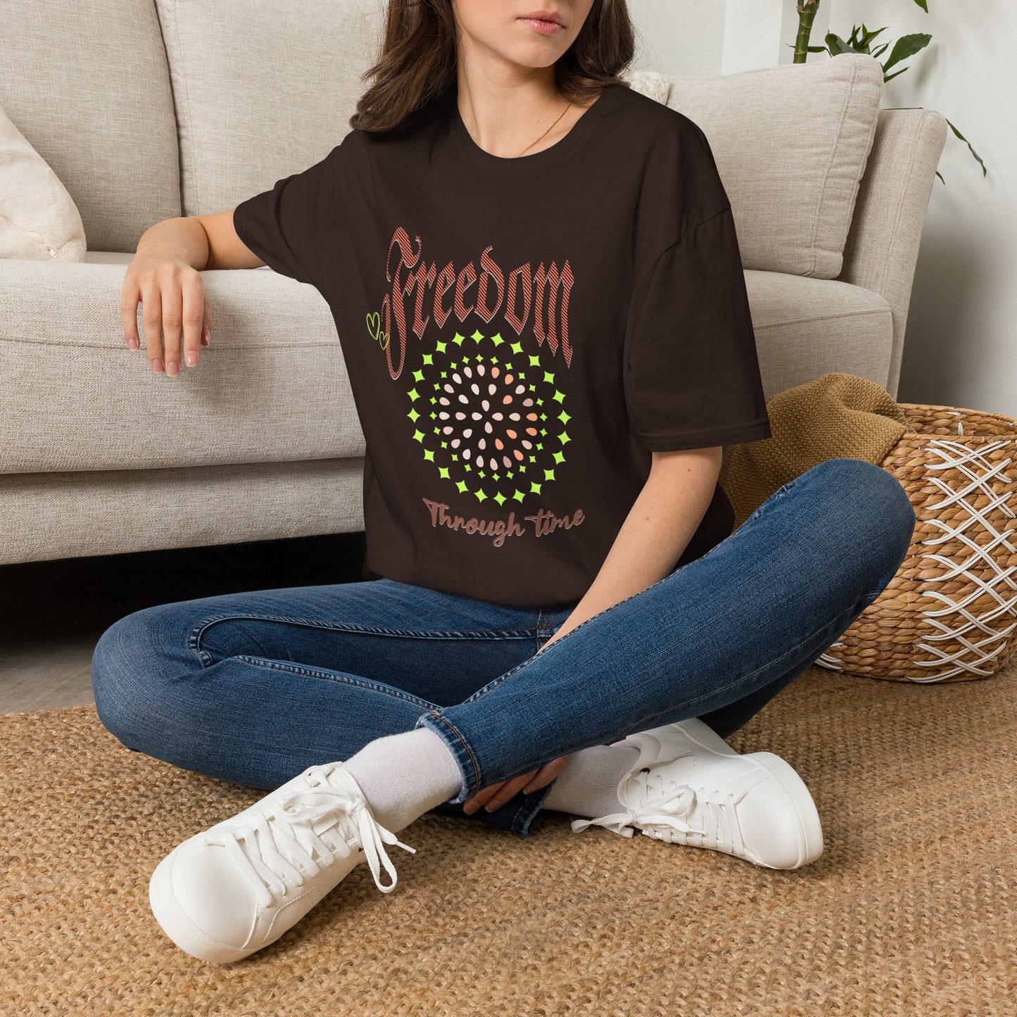 Freedom Through Time — Retro — T-Shirt