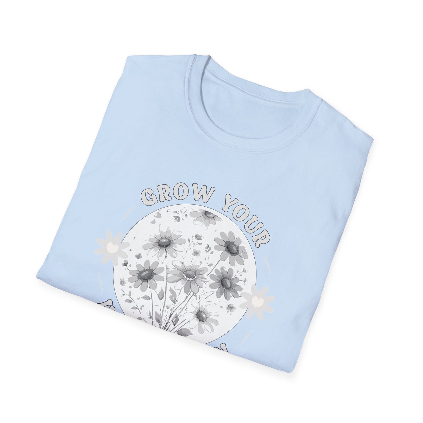 Grow Your Imagination — Floral — T-Shirt