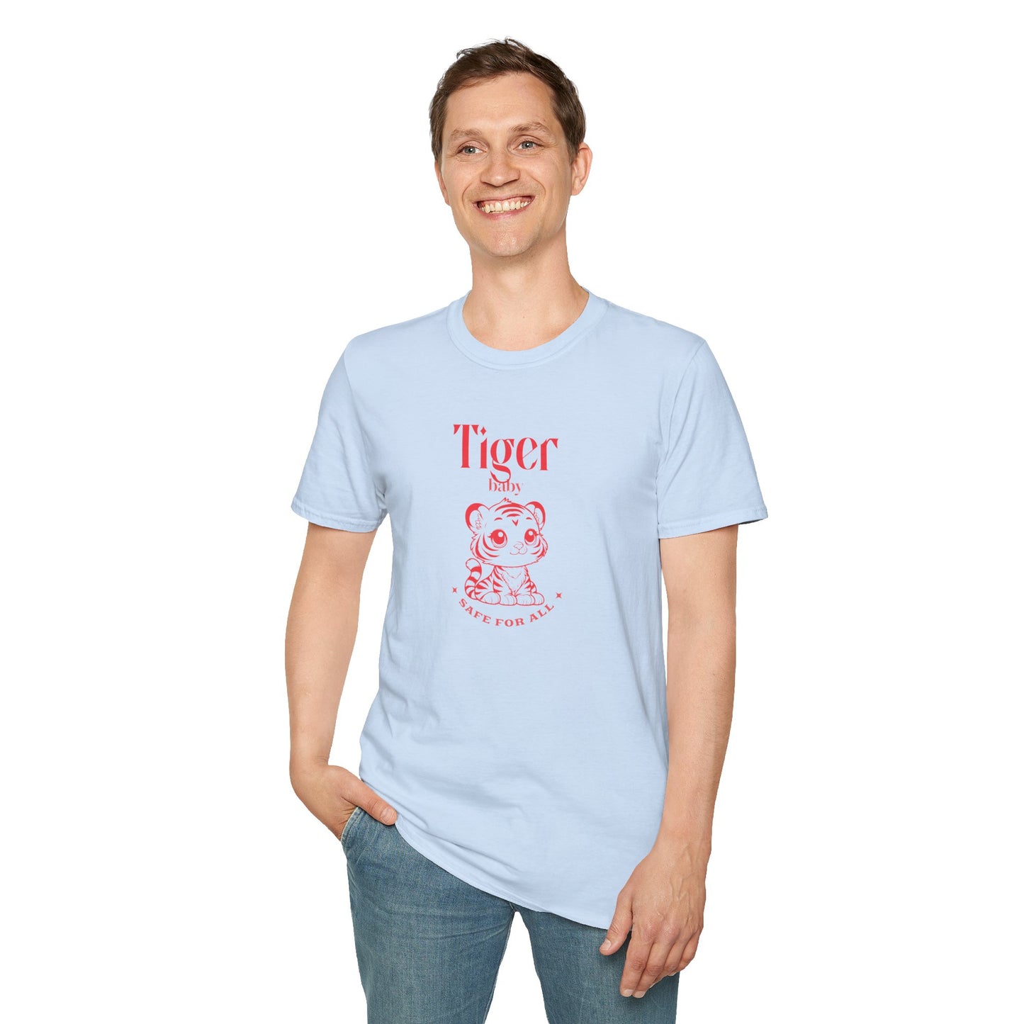 Tiger Graphic T-Shirt — Cute Tiger Tee