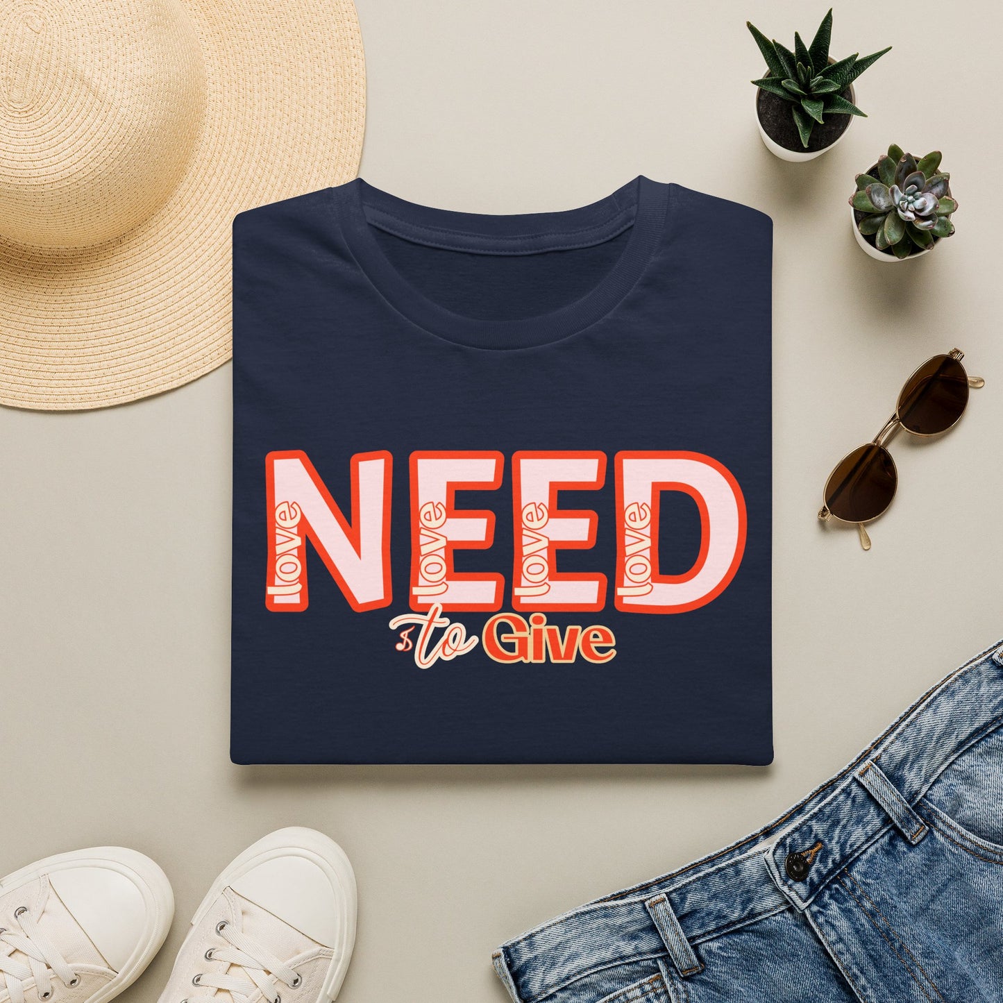 Love is all we need — Script — T-Shirt 1