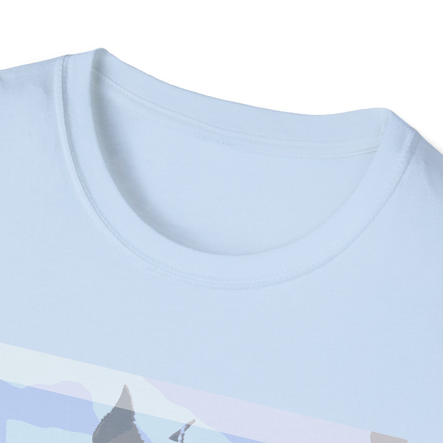 Goat of Many Colors — Scenic Goat Dog Graphic — T-Shirt