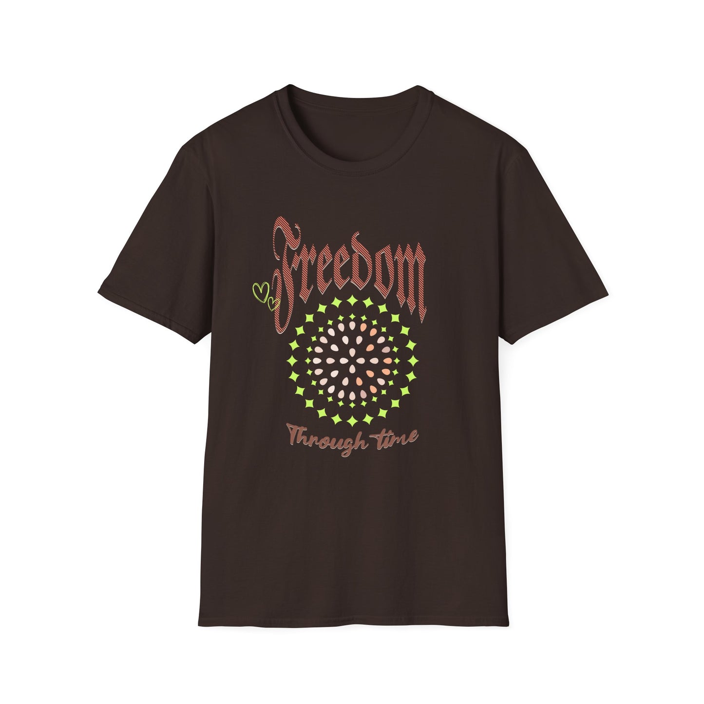 Freedom Through Time — Retro — T-Shirt