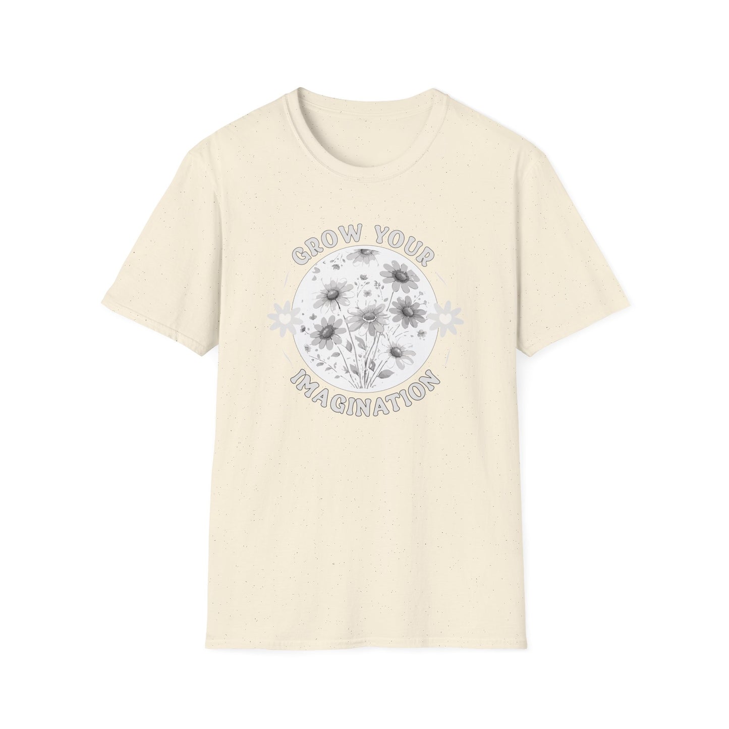 Grow Your Imagination — Floral — T-Shirt