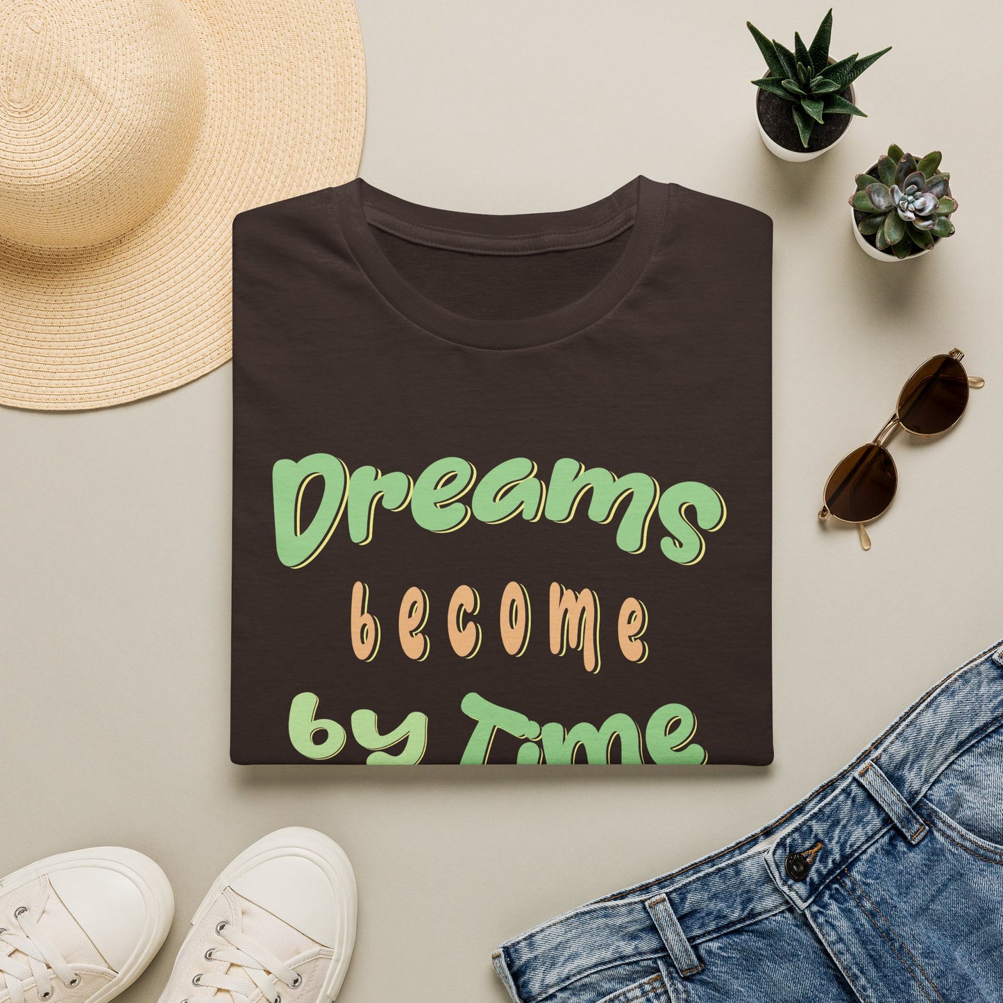 Dreams Become By Time — Script — T-Shirt