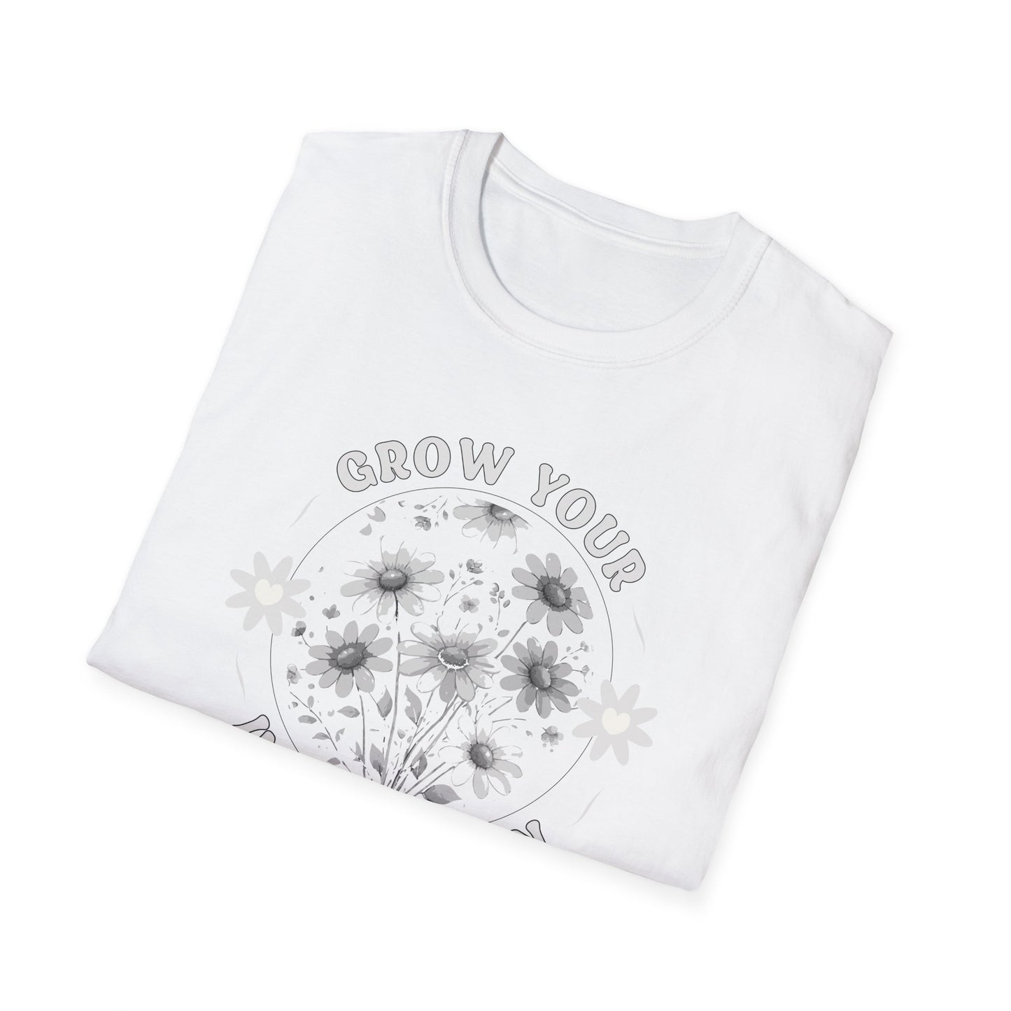 Grow Your Imagination — Floral — T-Shirt