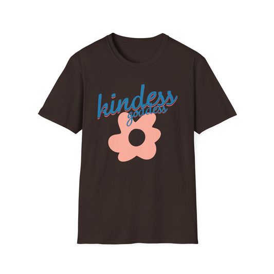 Kindess Goddess — Retro Floral — T-Shirt