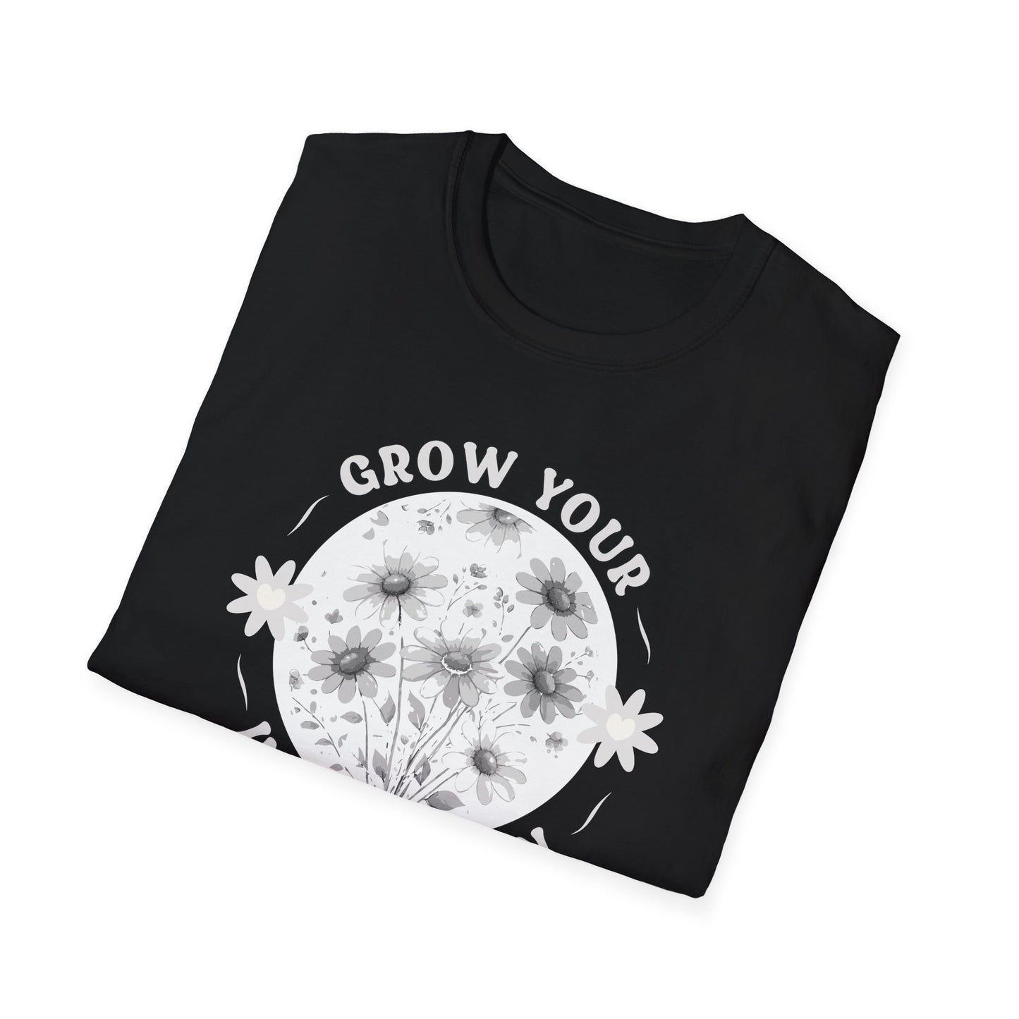 Grow Your Imagination — Floral — T-Shirt