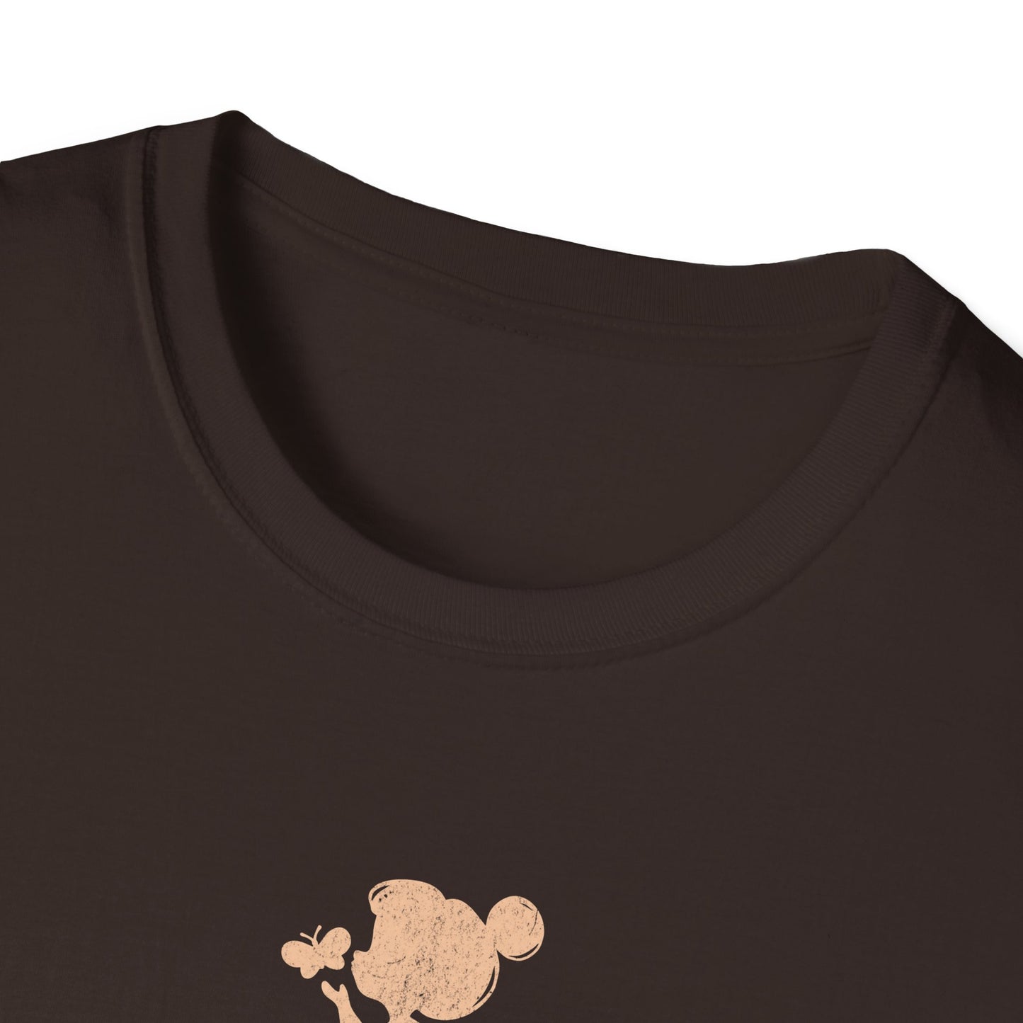 Shed some Time — Silhouette Butterfly Girl — T-Shirt 1