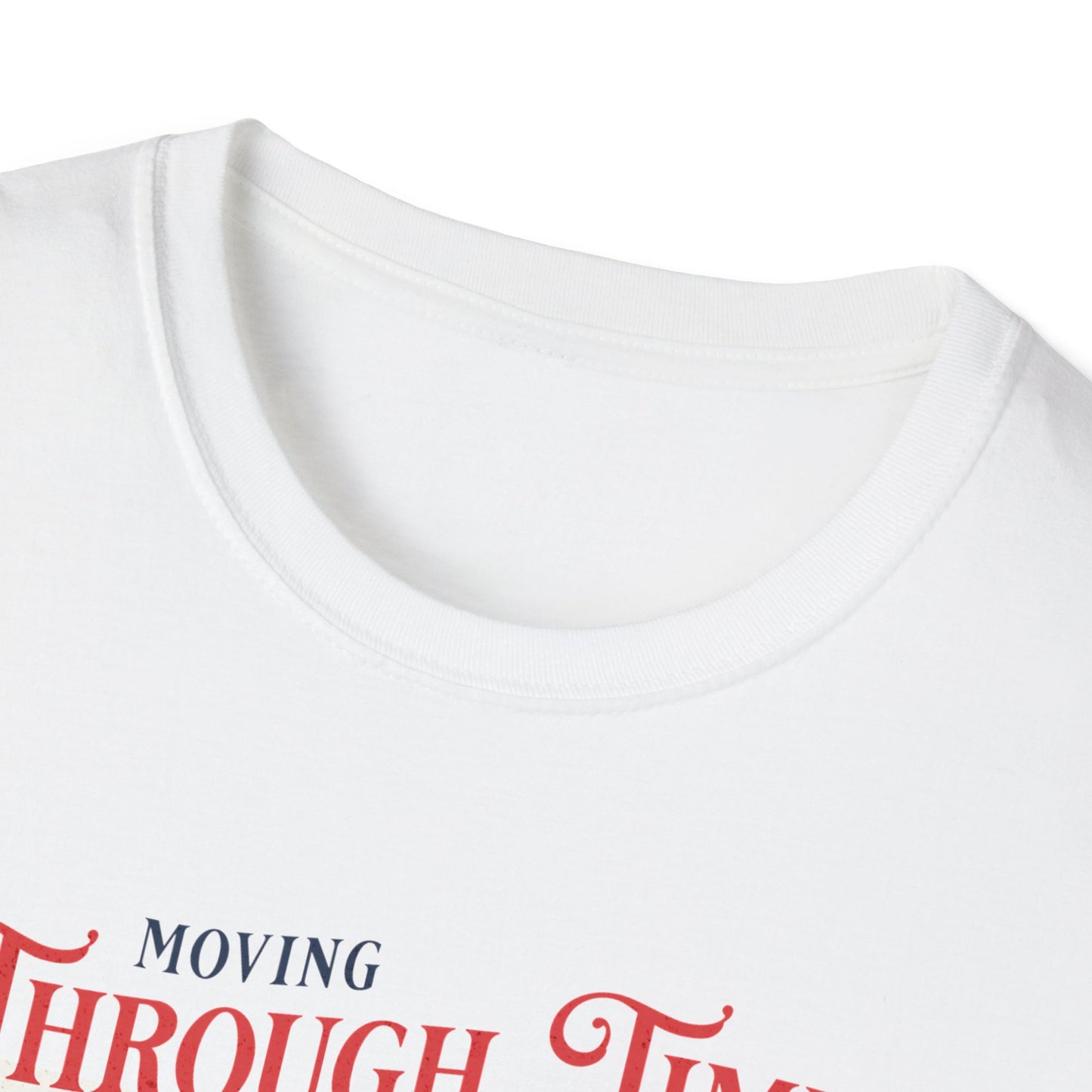 Moving through Time — Penguin Vacation — T-Shirt