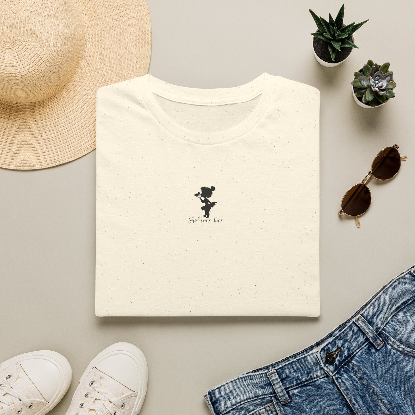 Shed some Time — Silhouette Butterfly — T-Shirt
