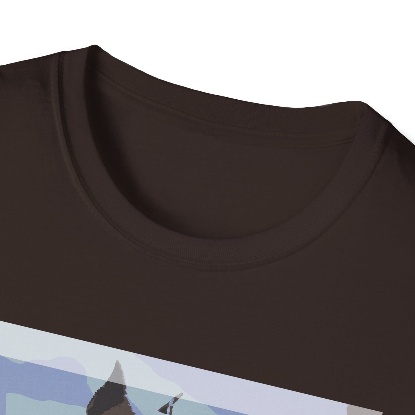 Goat of Many Colors — Scenic Goat Dog Graphic — T-Shirt