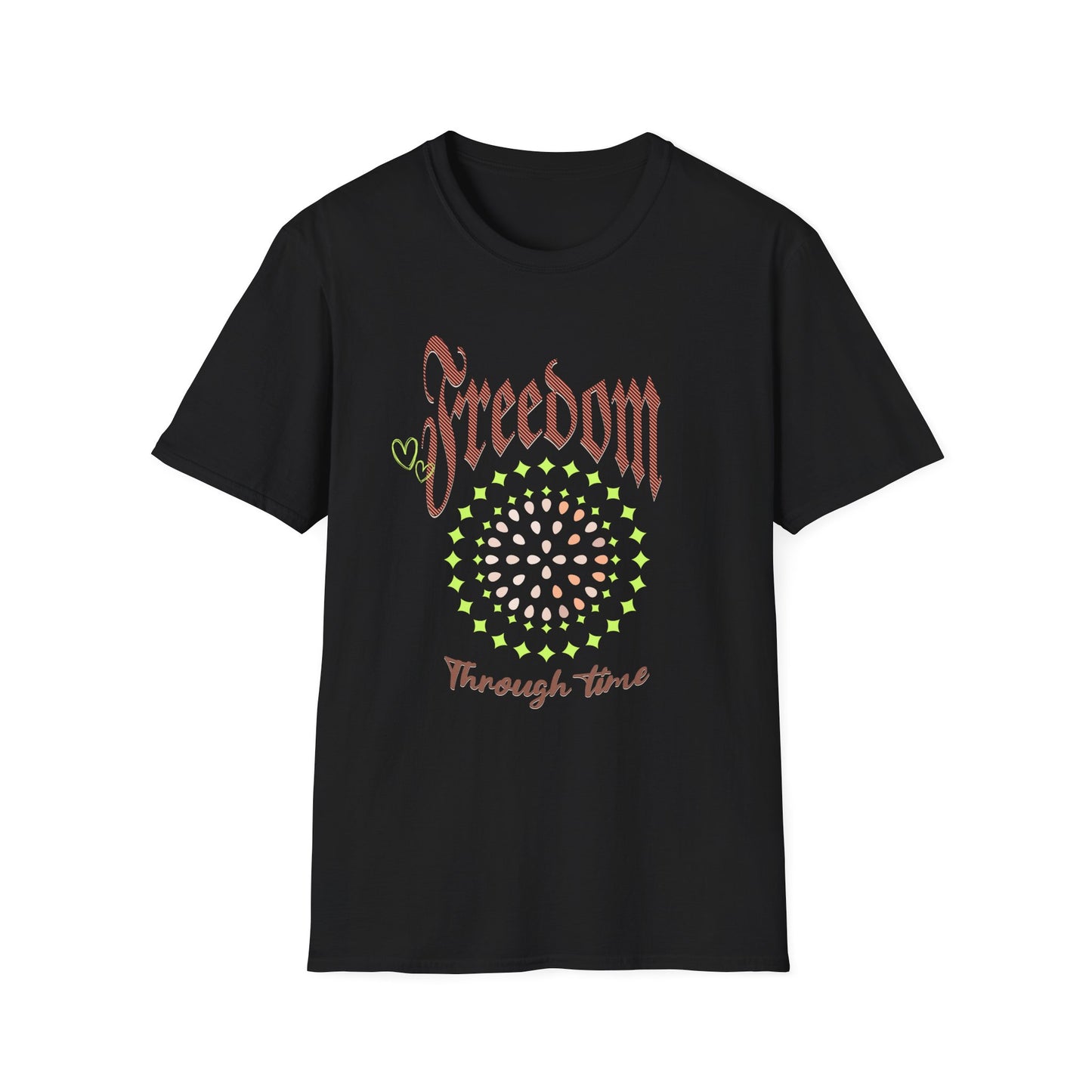 Freedom Through Time — Retro — T-Shirt