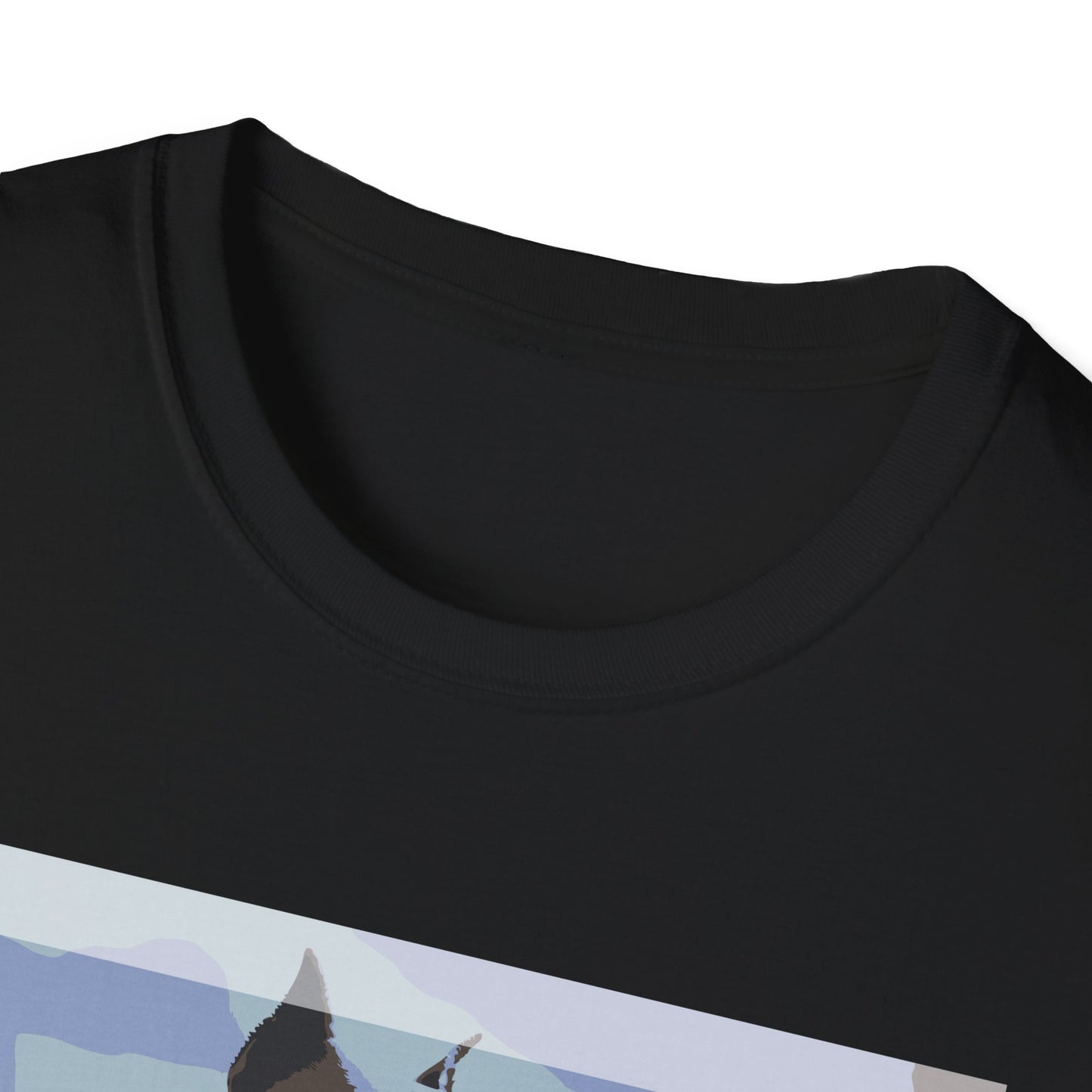 Goat of Many Colors — Scenic Goat Dog Graphic — T-Shirt