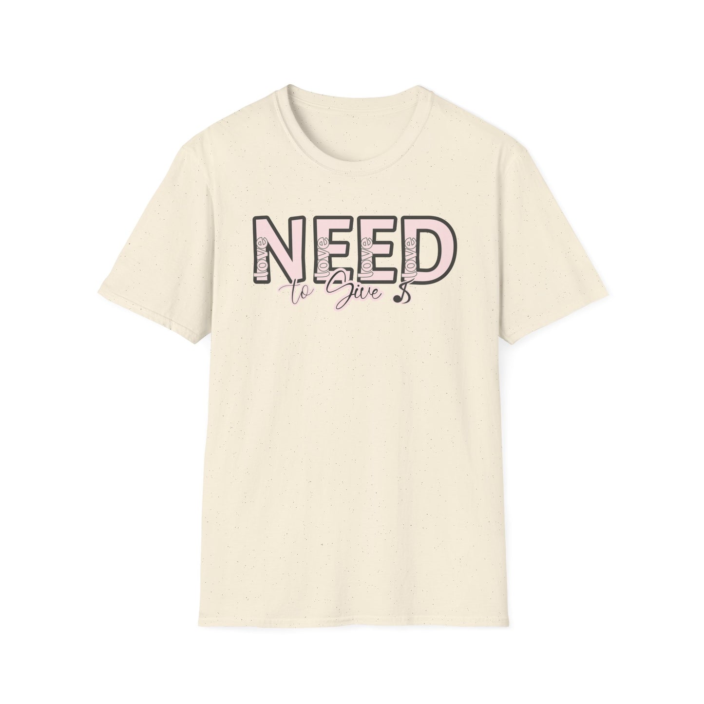 Love is all we need T-Shirt —  Script Tee