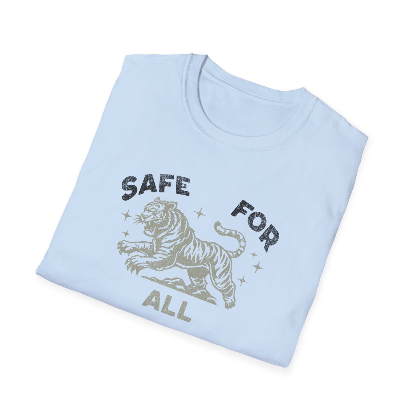 Safe for All — Tiger — T-Shirt