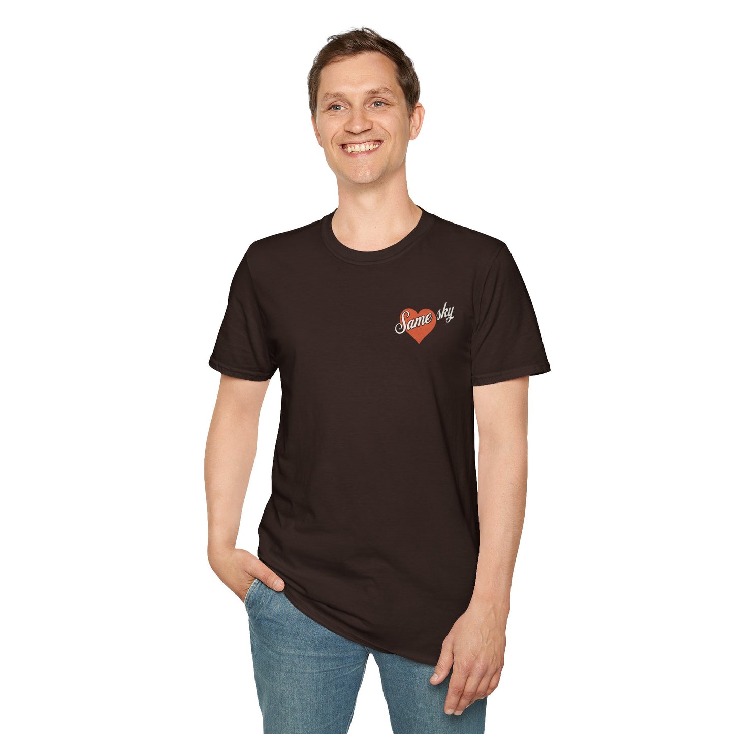 Same Sky — Retro Heart — T-Shirt