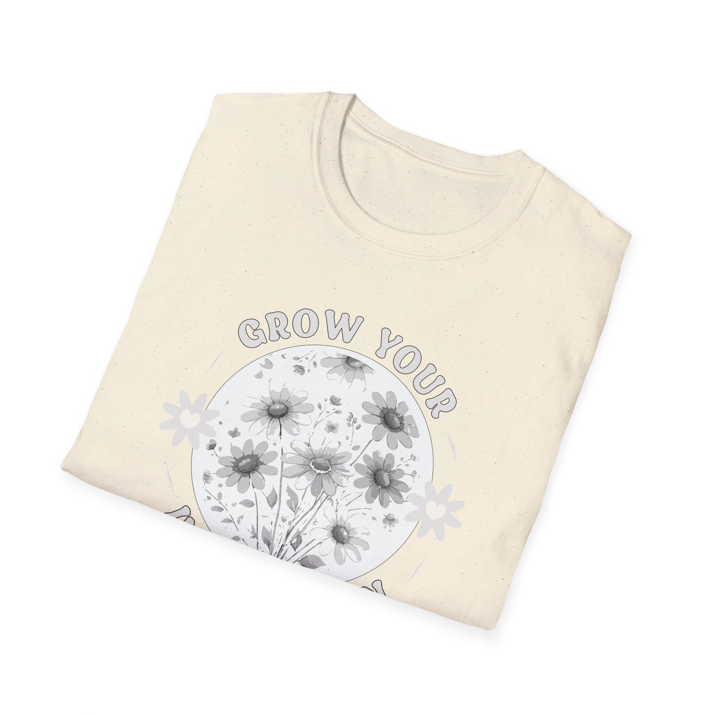 Grow Your Imagination — Floral — T-Shirt