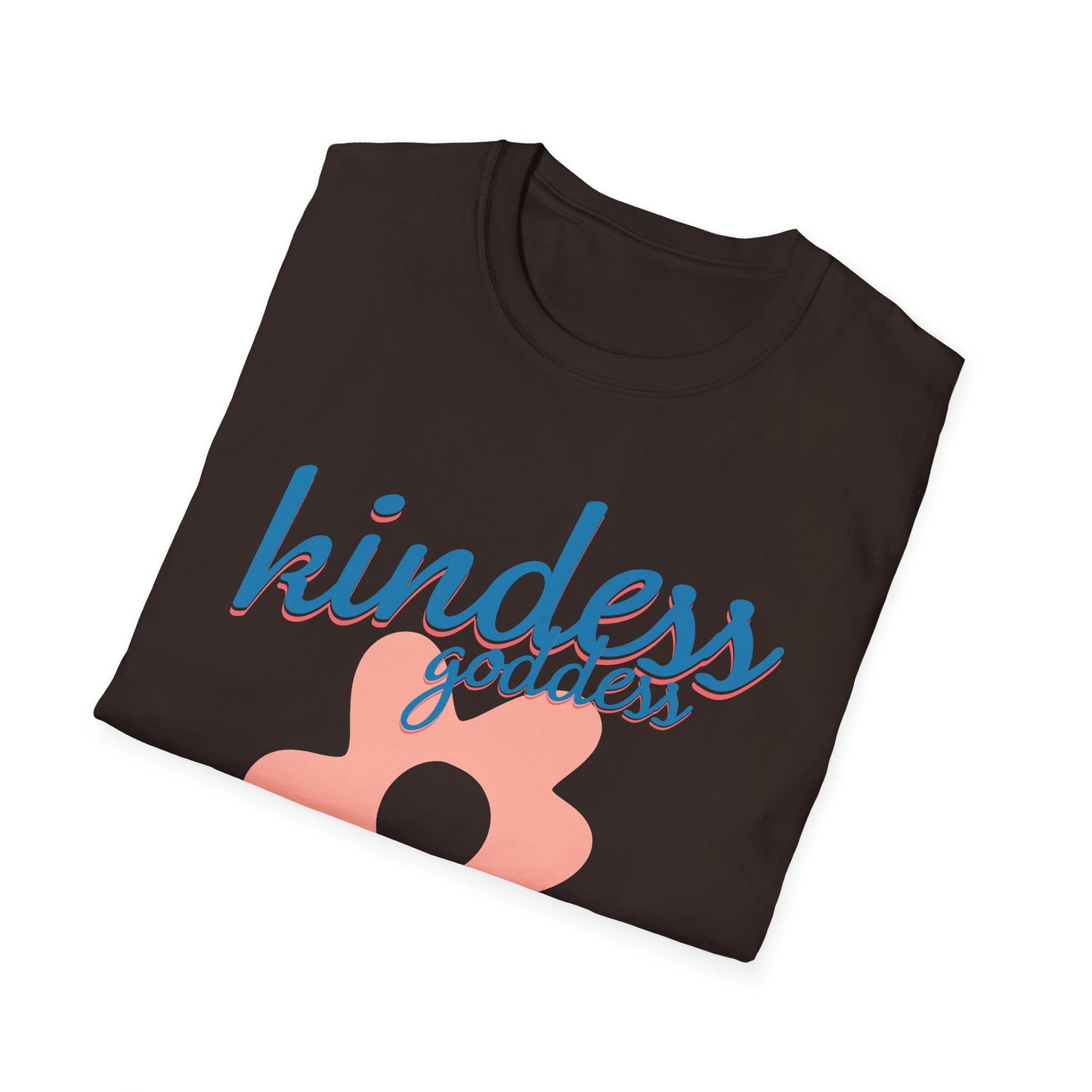 Kindess Goddess — Retro Floral — T-Shirt