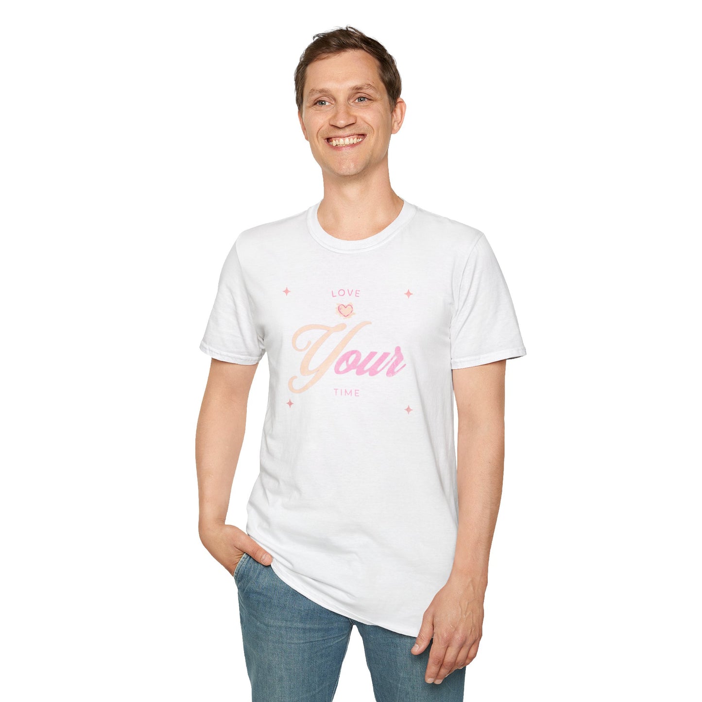 Love Your Time — Pastel Retro — T-Shirt