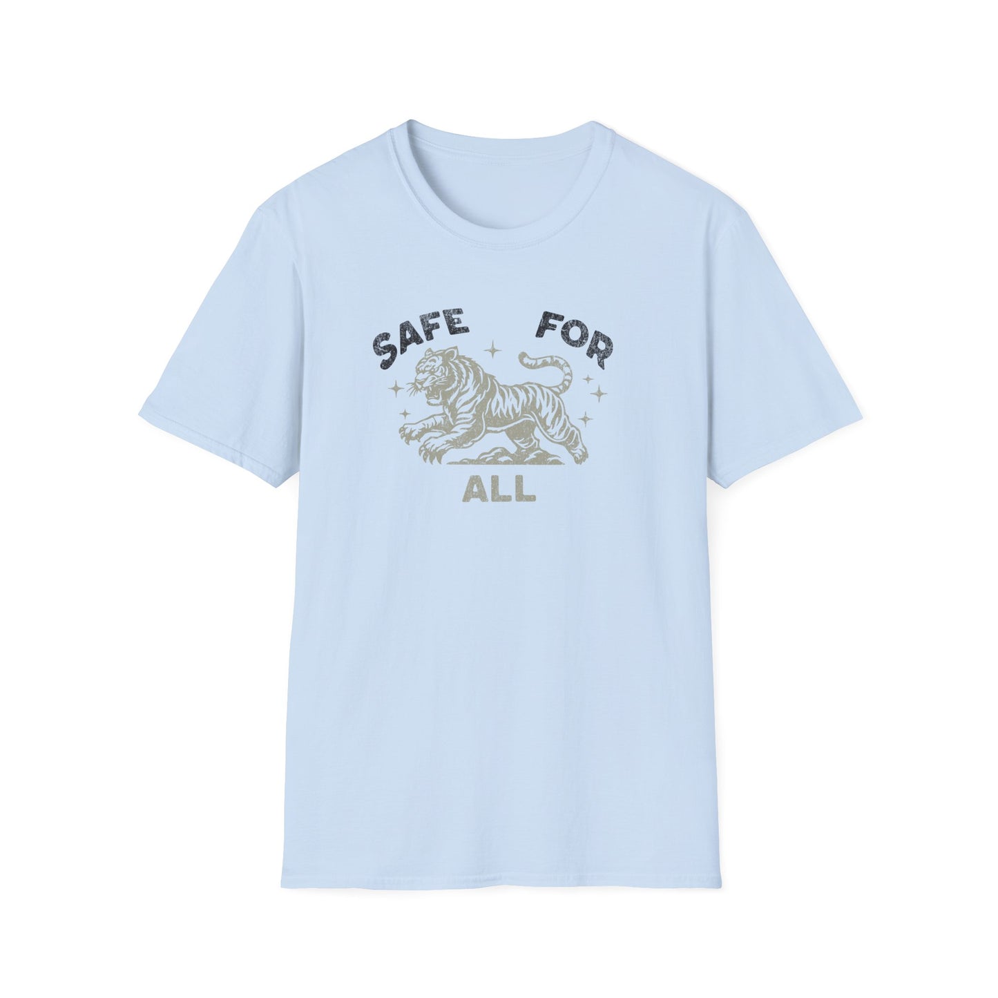 Safe for All — Tiger — T-Shirt