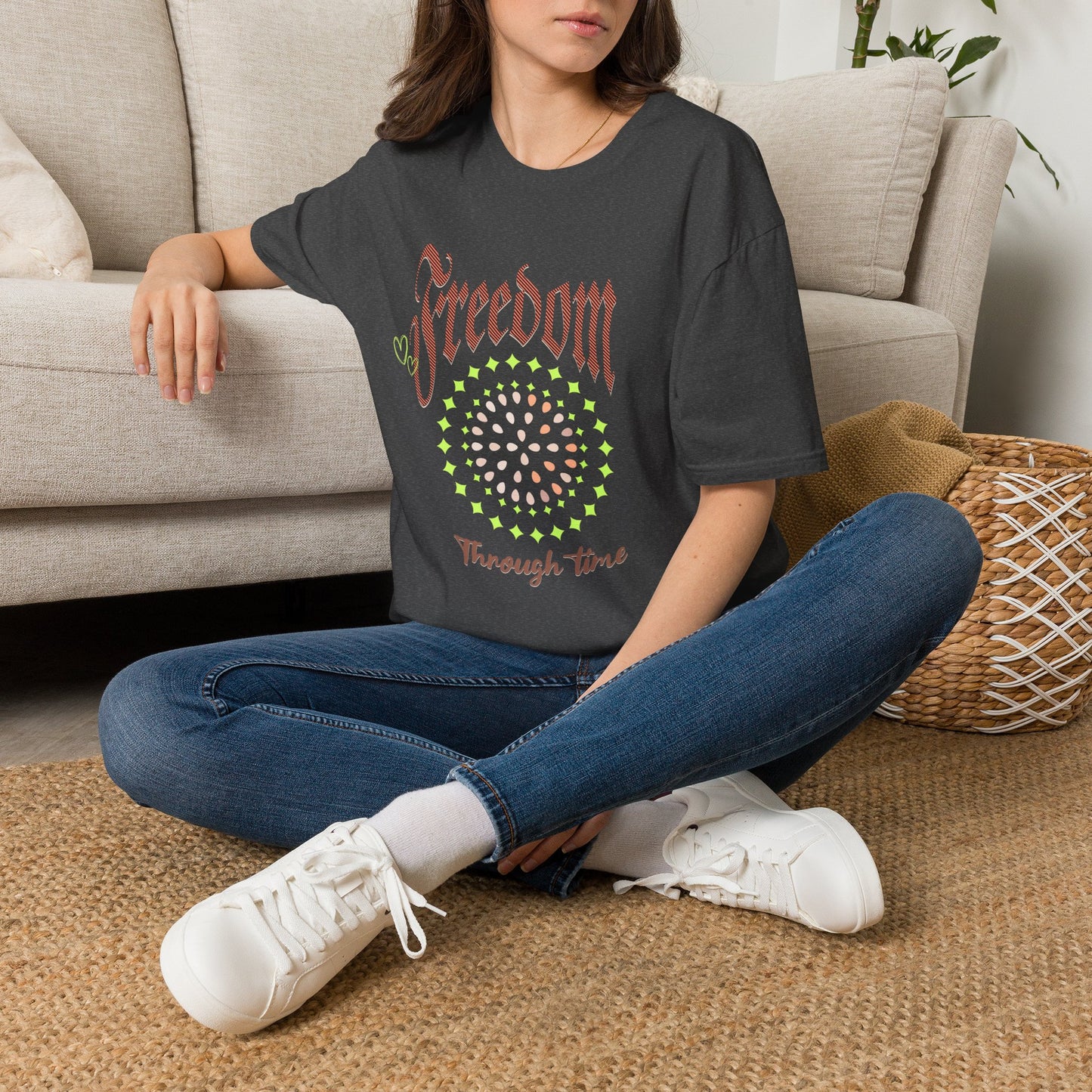 Freedom Through Time — Retro — T-Shirt
