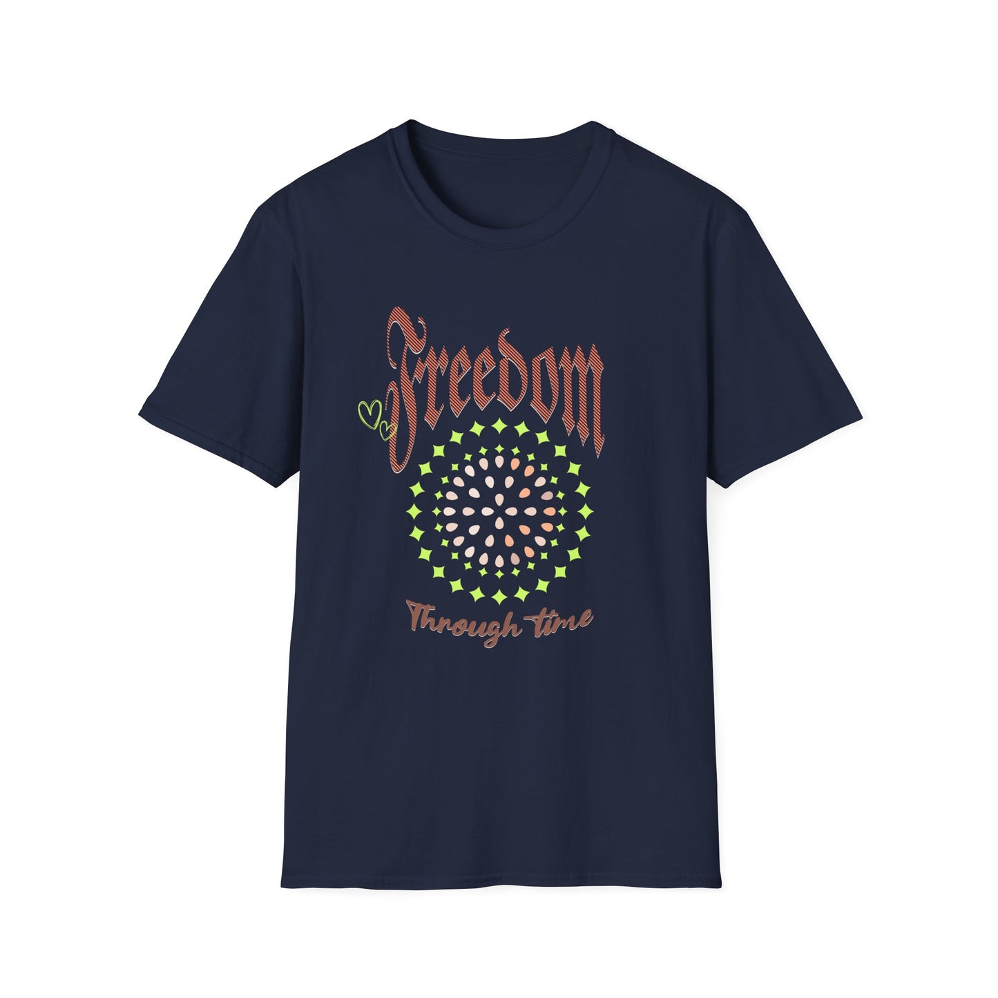 Freedom Through Time — Retro — T-Shirt