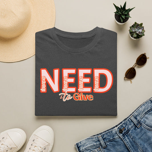 Love is all we need — Script — T-Shirt 1