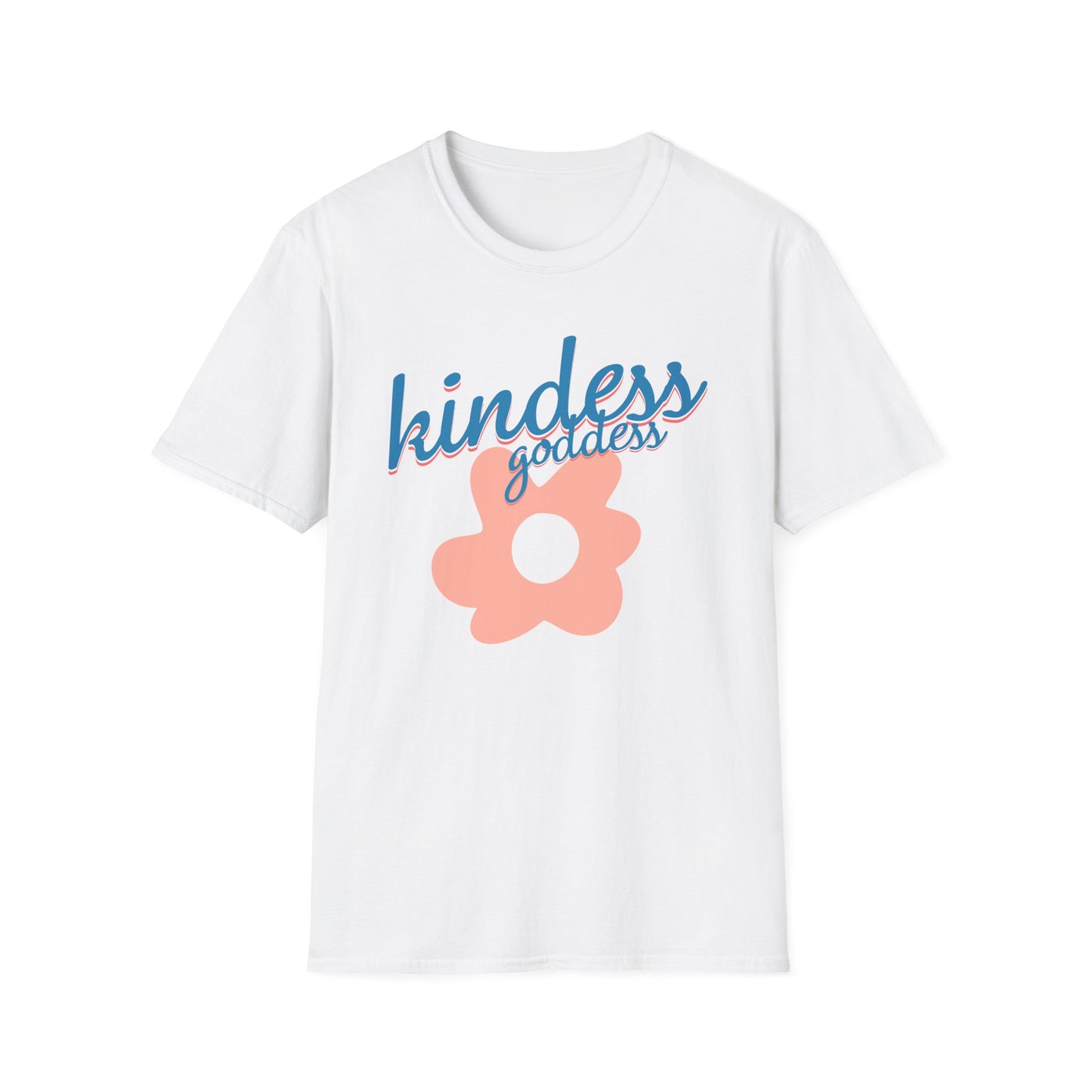 Kindess Goddess — Retro Floral — T-Shirt