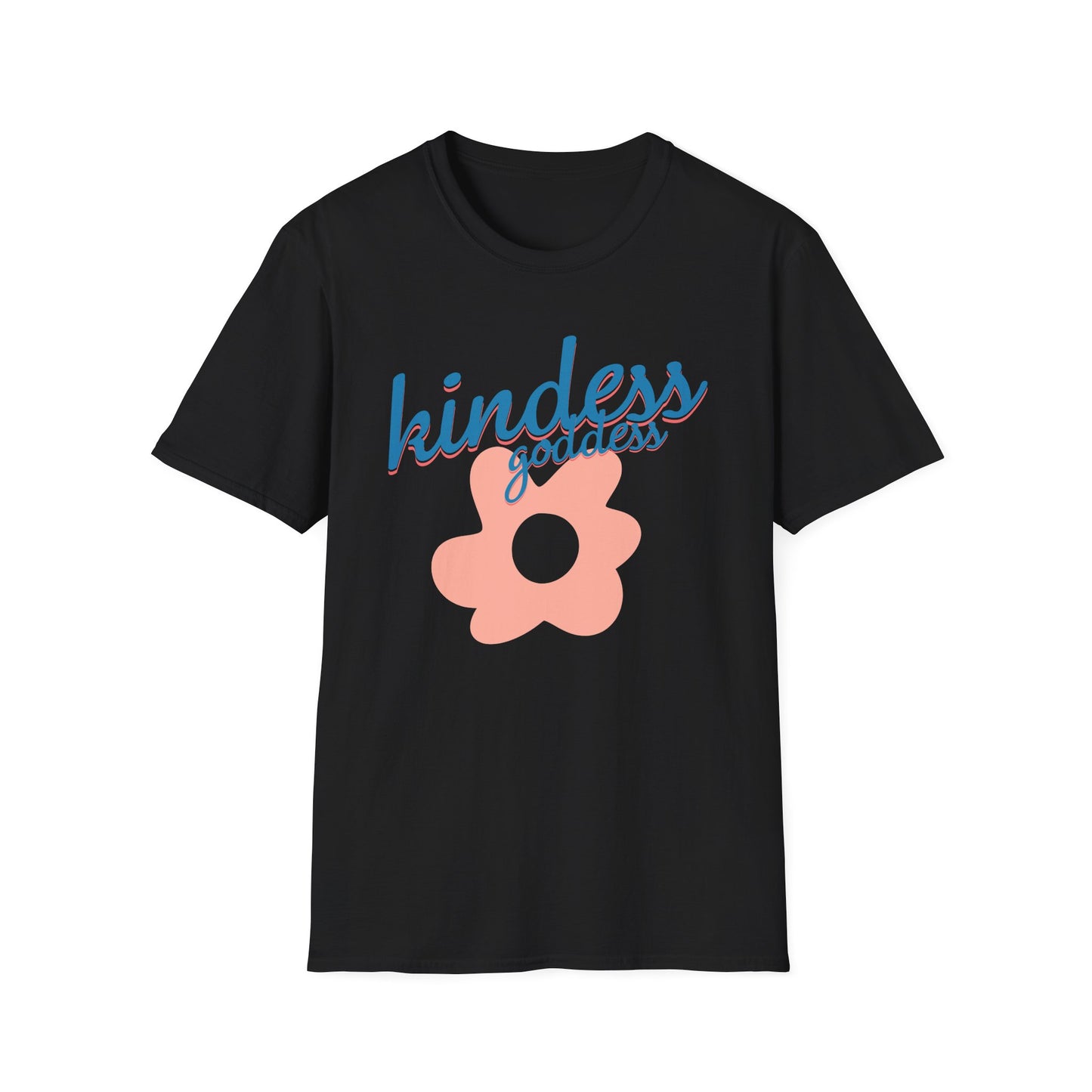 Kindess Goddess — Retro Floral — T-Shirt