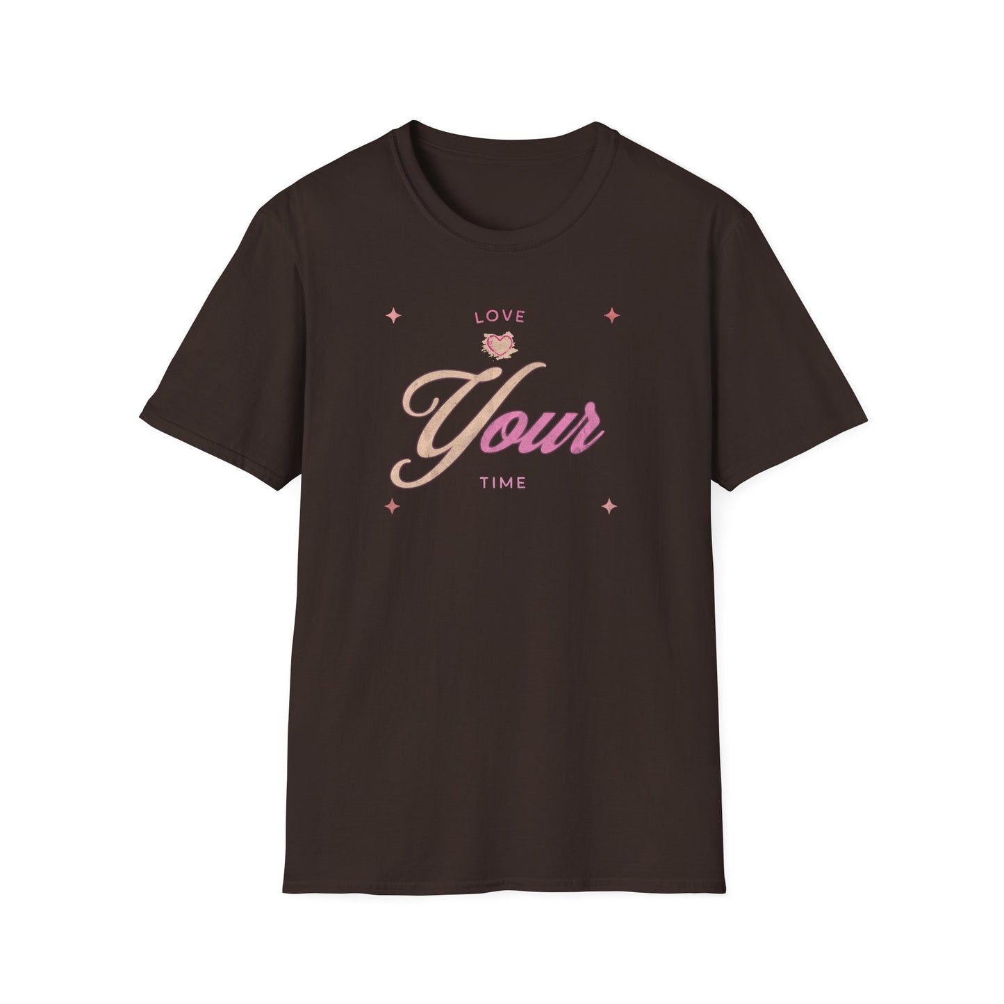 Love Your Time — Pastel Retro — T-Shirt