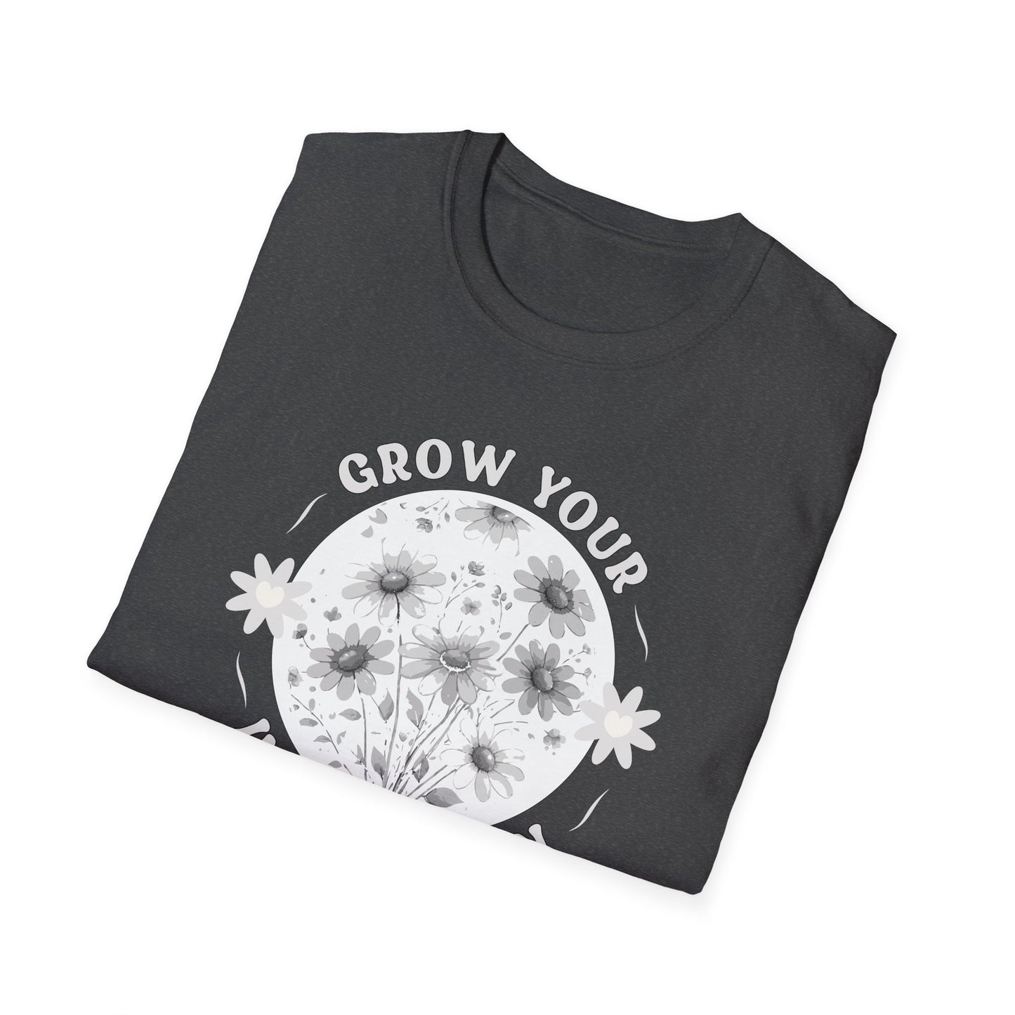 Grow Your Imagination — Floral — T-Shirt