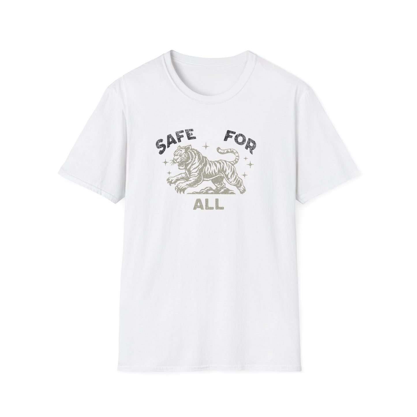 Safe for All — Tiger — T-Shirt
