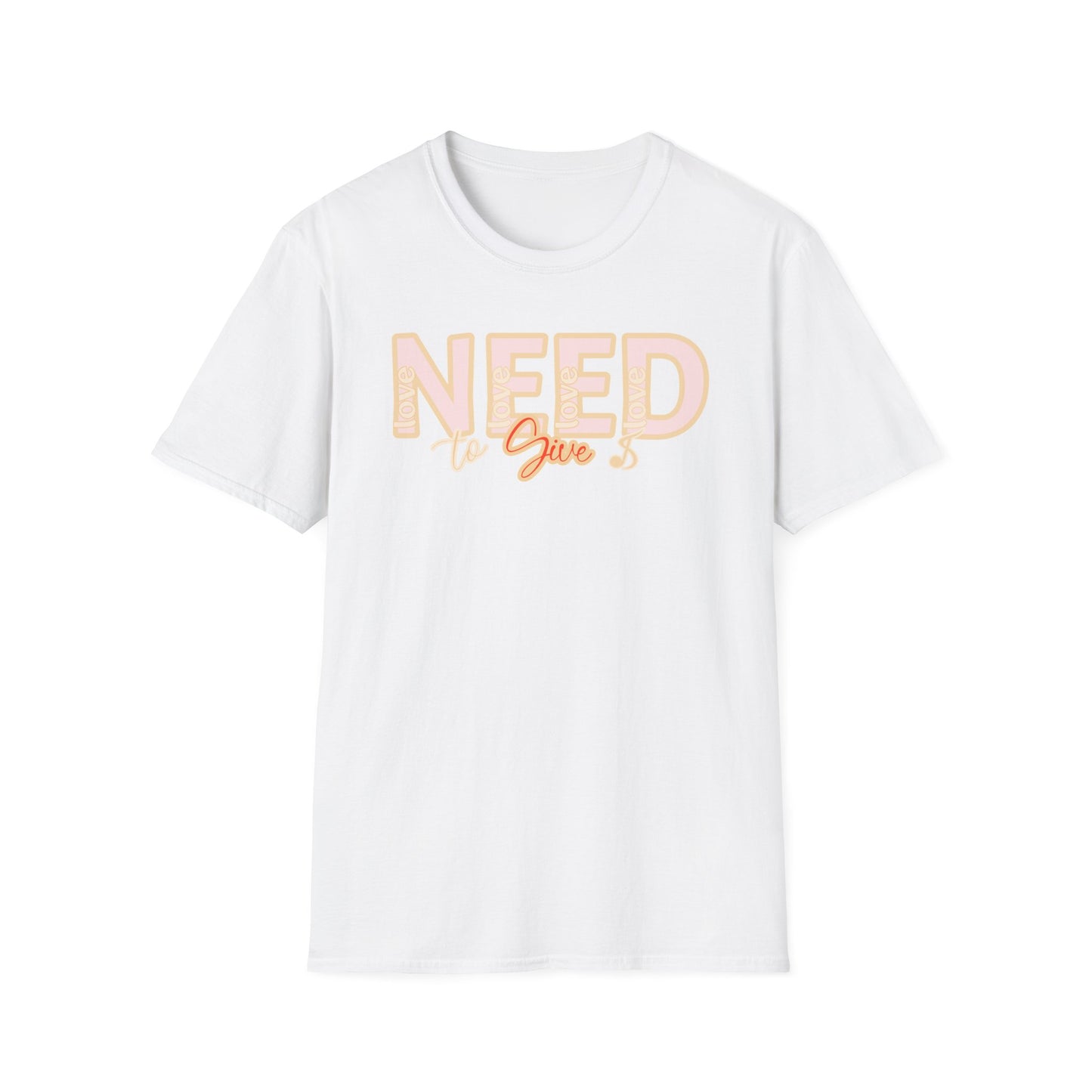 Love is all we need T-Shirt — Vintage Script Tee
