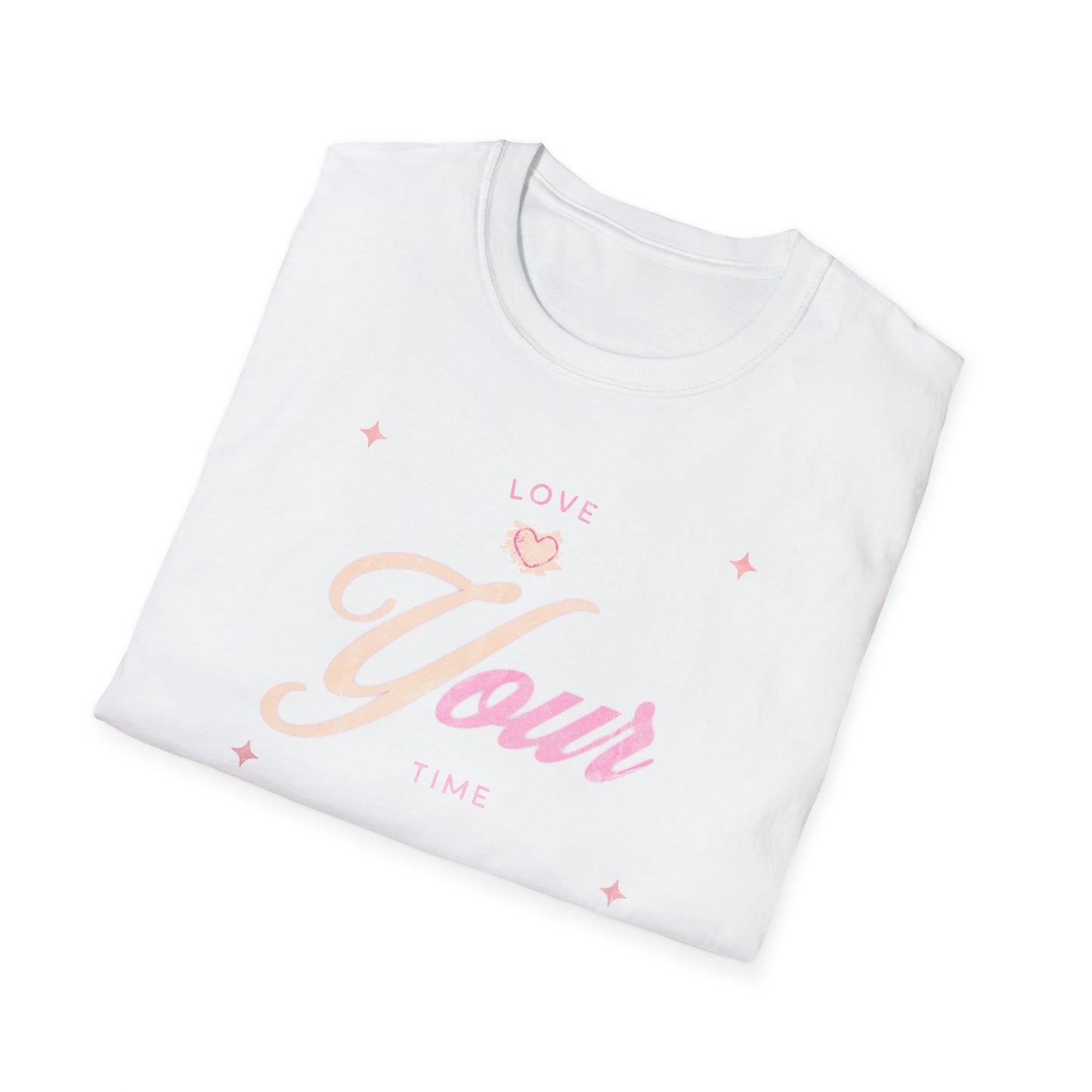 Love Your Time — Pastel Retro — T-Shirt