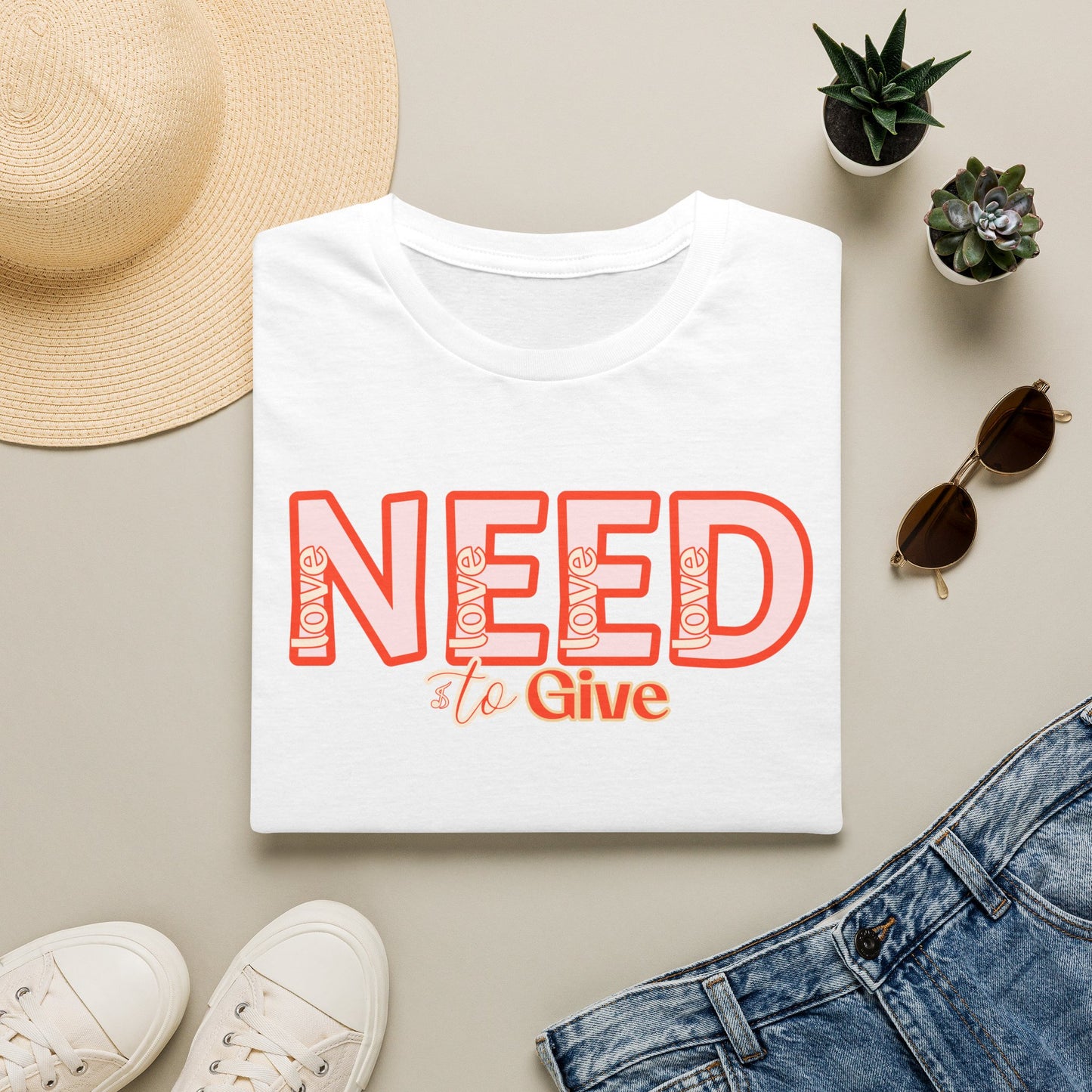 Love is all we need — Script — T-Shirt 1