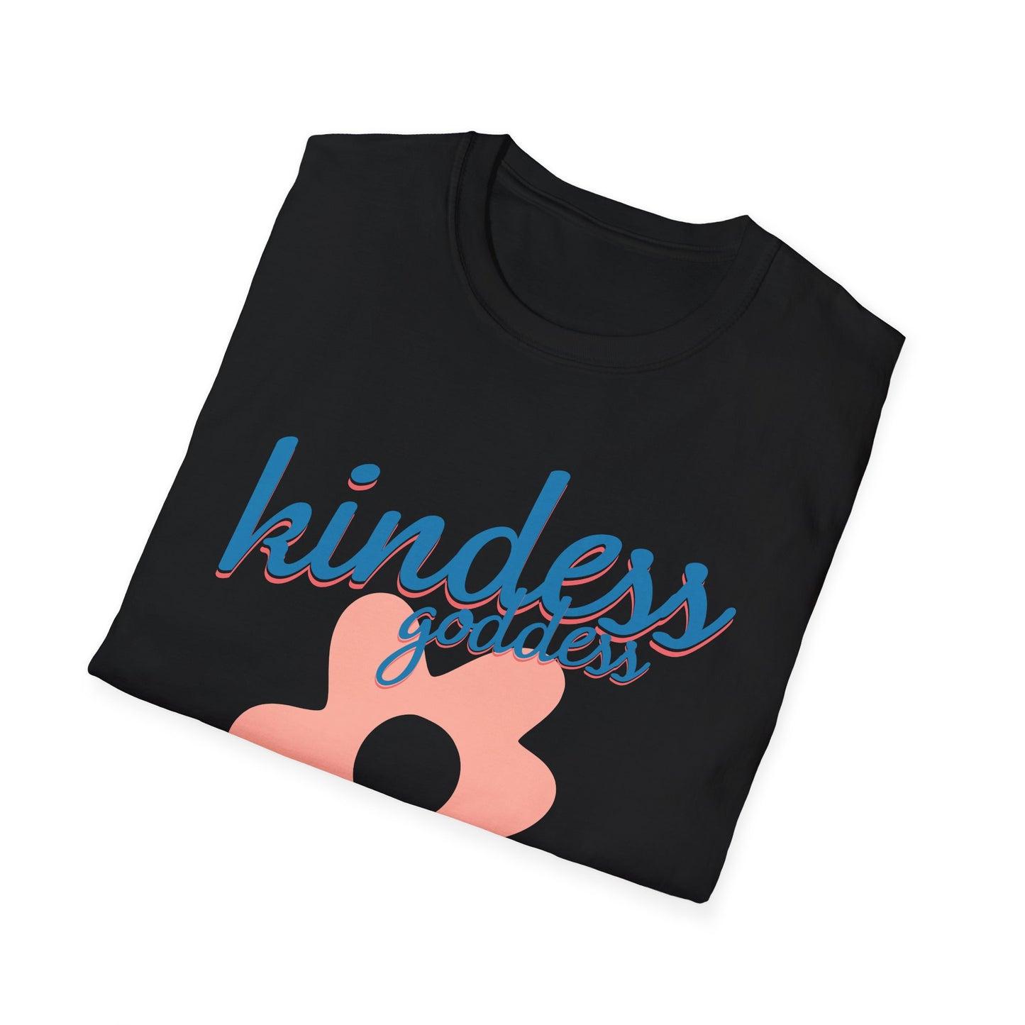 Kindess Goddess — Retro Floral — T-Shirt