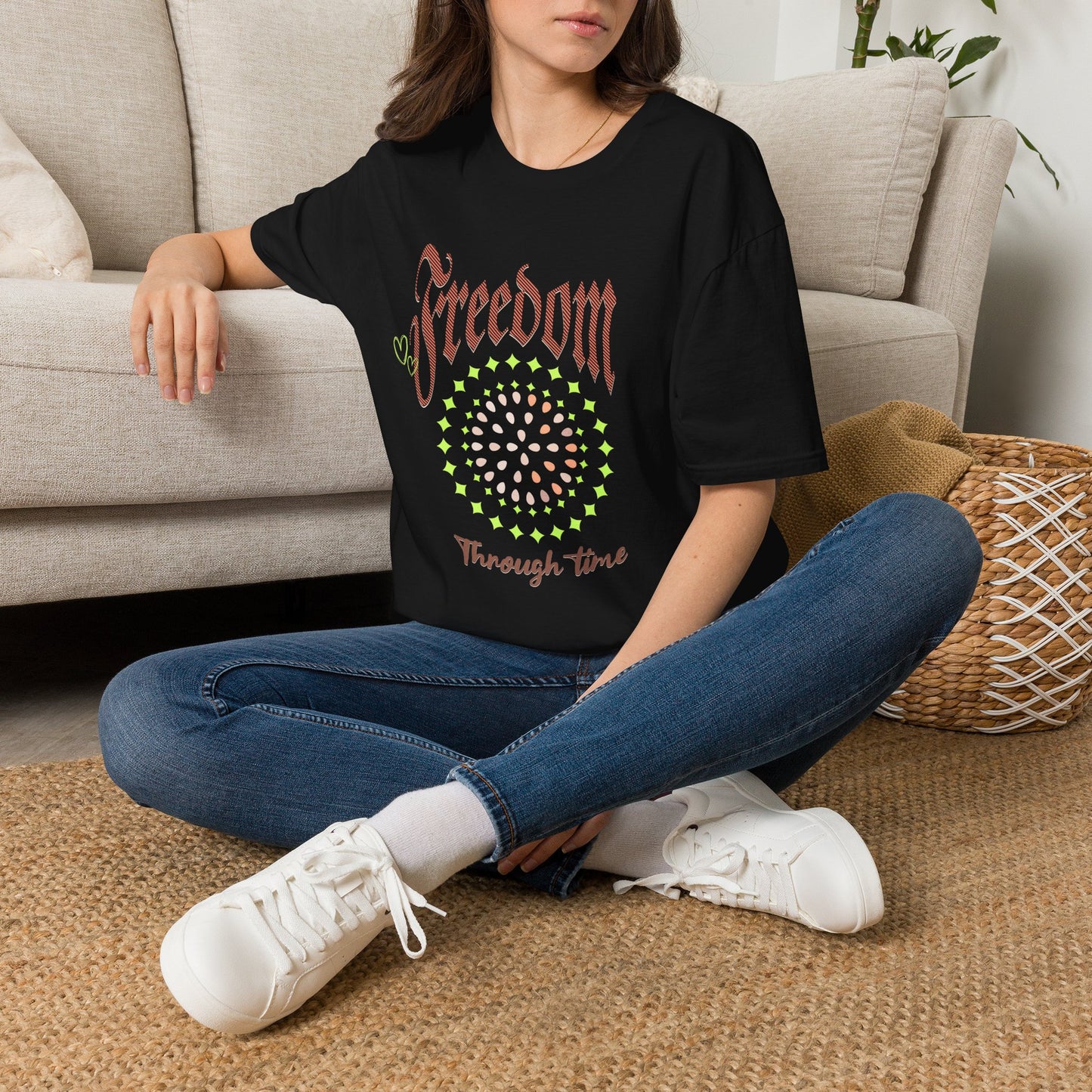 Freedom Through Time — Retro — T-Shirt