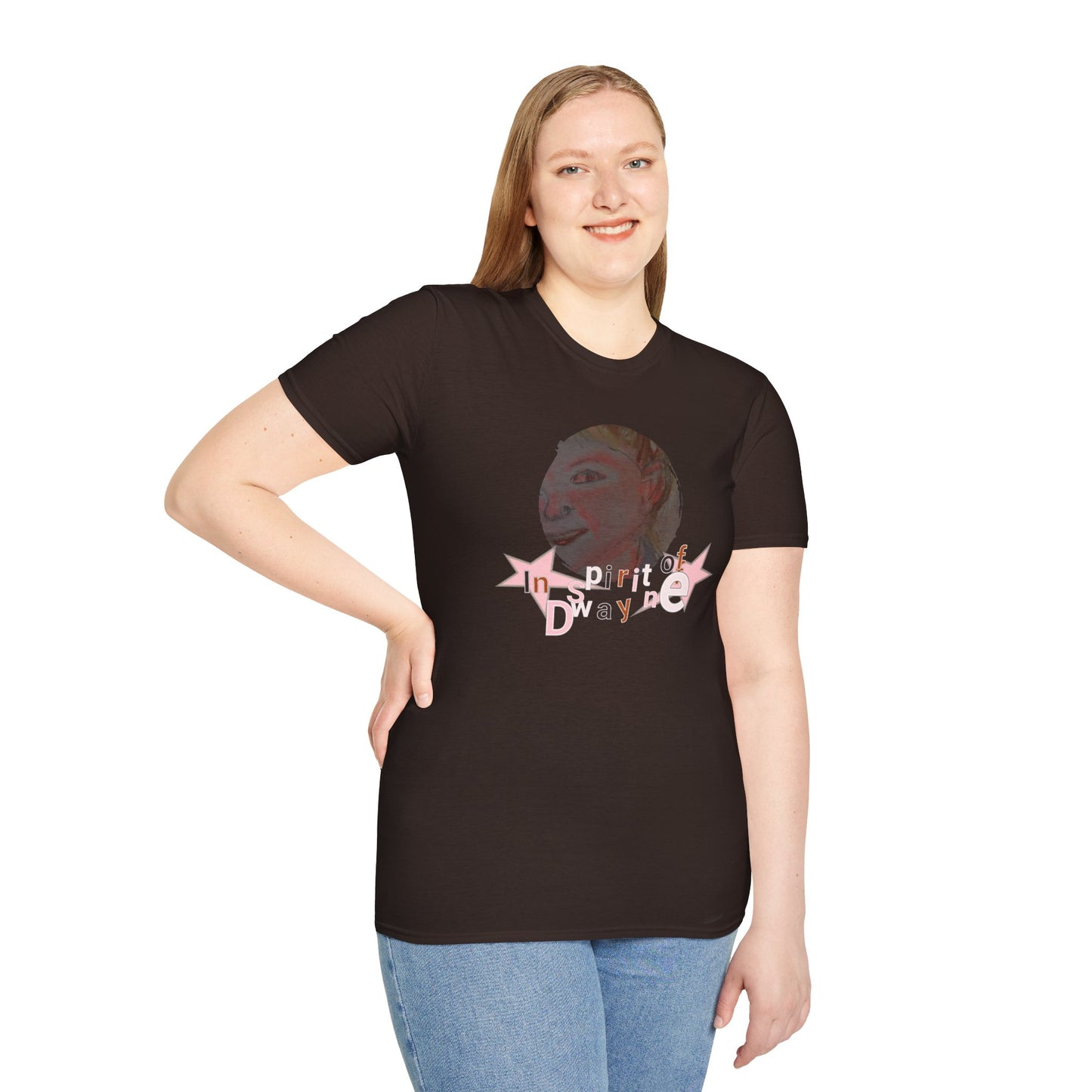In Spirit of Dwayne — Surreal Portrait — T-Shirt