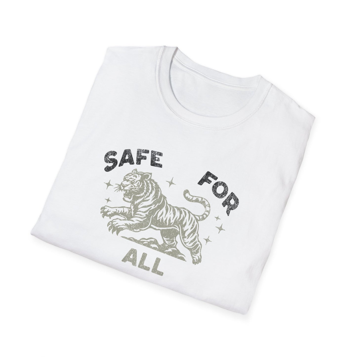 Safe for All — Tiger — T-Shirt
